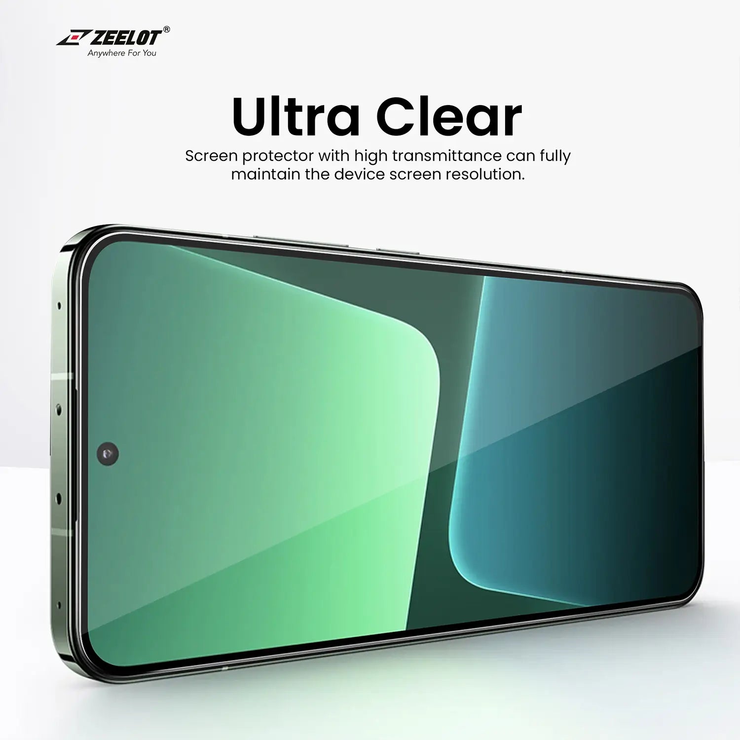 ZEELOT LOCA PureGlass | Tempered Glass Screen Protector for Xiaomi Mi 13 / 13 Pro, Clear