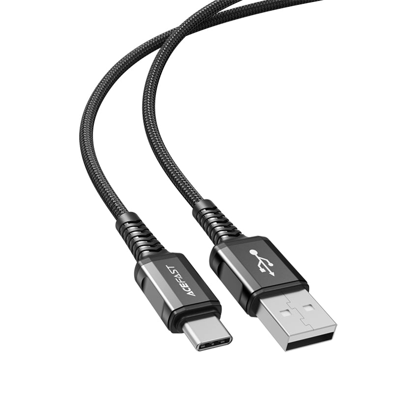 ACEFAST C1-04 USB-A To USB-C Aluminum Alloy Charging Data Cable ONE2WORLD 