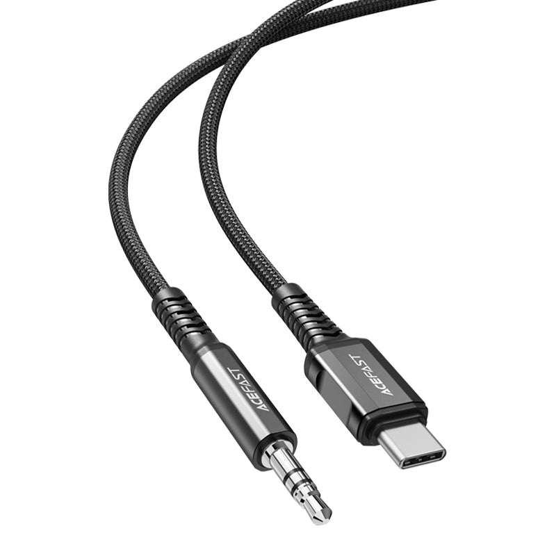 ACEFAST C1-08 USB-C To 3.5mm Aluminum Alloy Audio Cable ONE2WORLD 