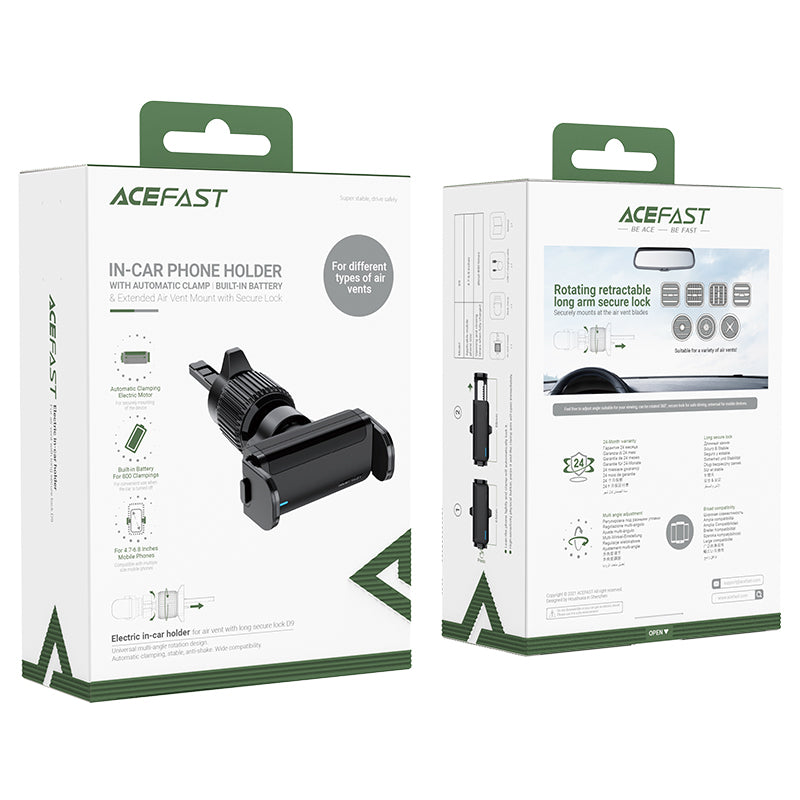 ACEFAST D9 Air Vent Electric Car Holder ONE2WORLD 