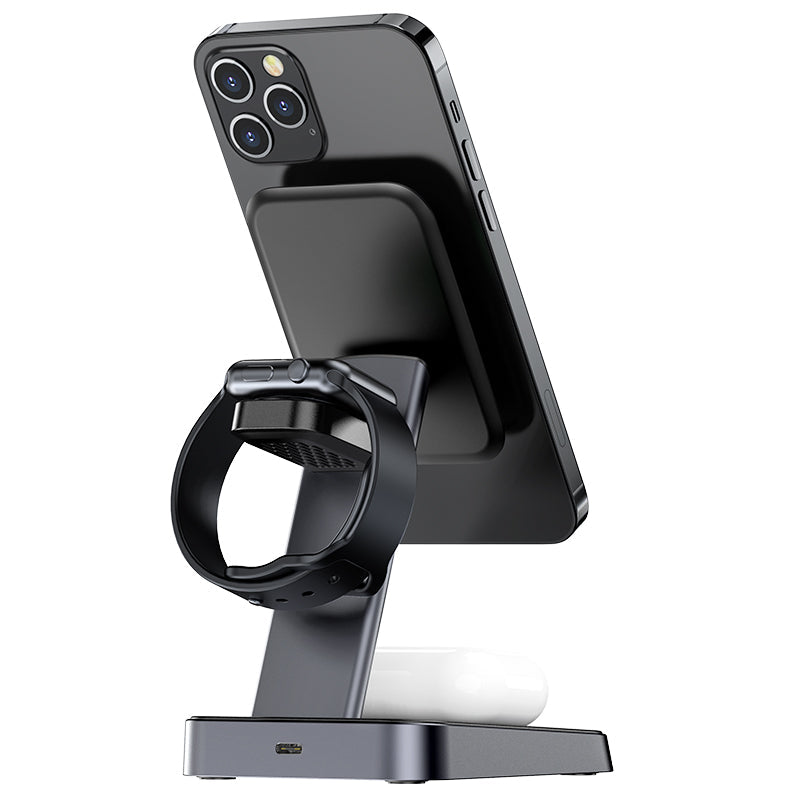 ACEFAST E3 Desktop Three-In-One Wireless Charging Stand ONE2WORLD 