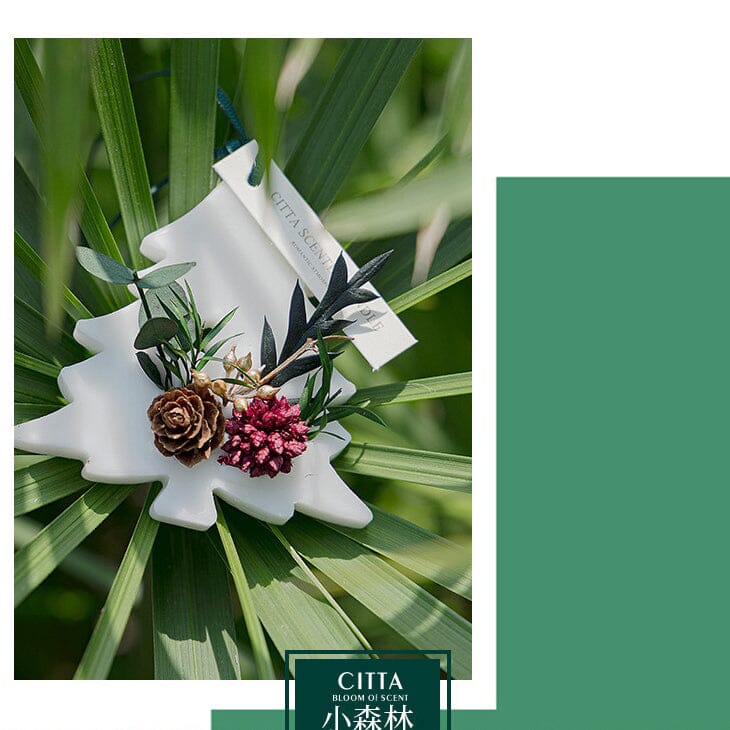 CITTA Christmas Tree Fragrant Aroma Wax Wardrobe Freshener/Aromantic Closet Scent/ Sachet Fragrance CITTA 