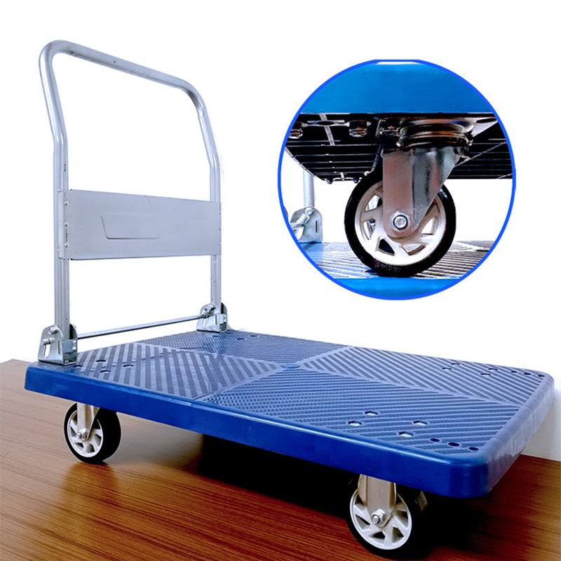 Foldable Hand Trolley Load Weight 300kg With Silent Wheels 57 x 87CM Default OEM 