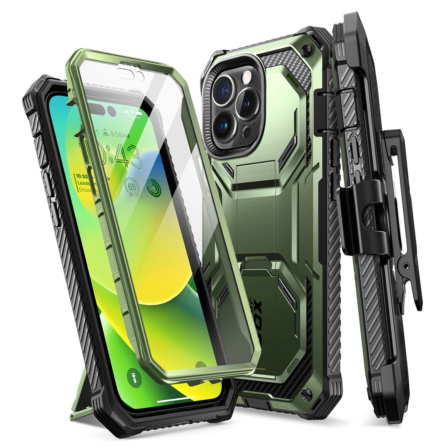 i-Blason Armorbox for iPhone 14 Series (With Built-in Screen Protector) Mobile Phone Cases i-blason Guldan iPhone 14 Pro 6.1" 