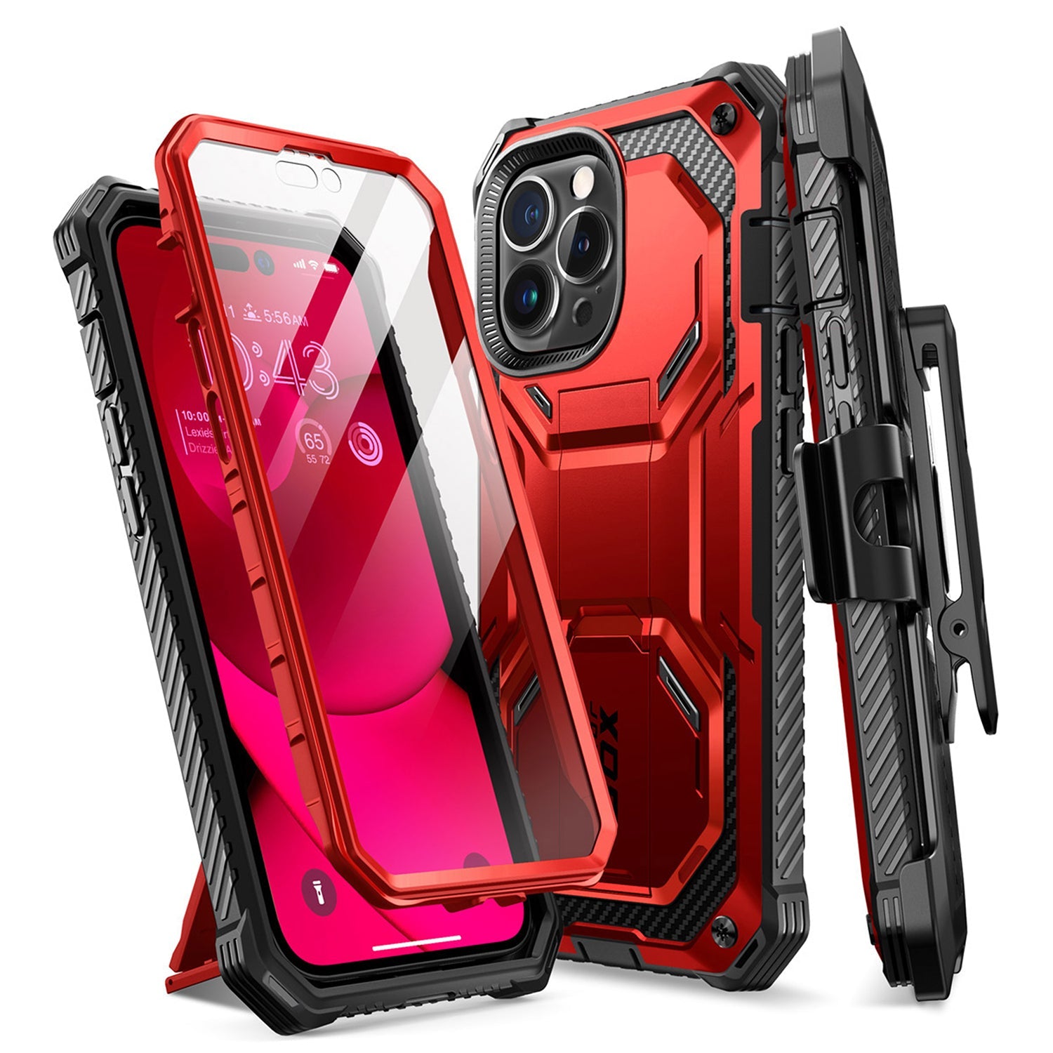 i-Blason Armorbox for iPhone 14 Series (With Built-in Screen Protector) Mobile Phone Cases i-blason Ruddy iPhone 14 Pro 6.1" 