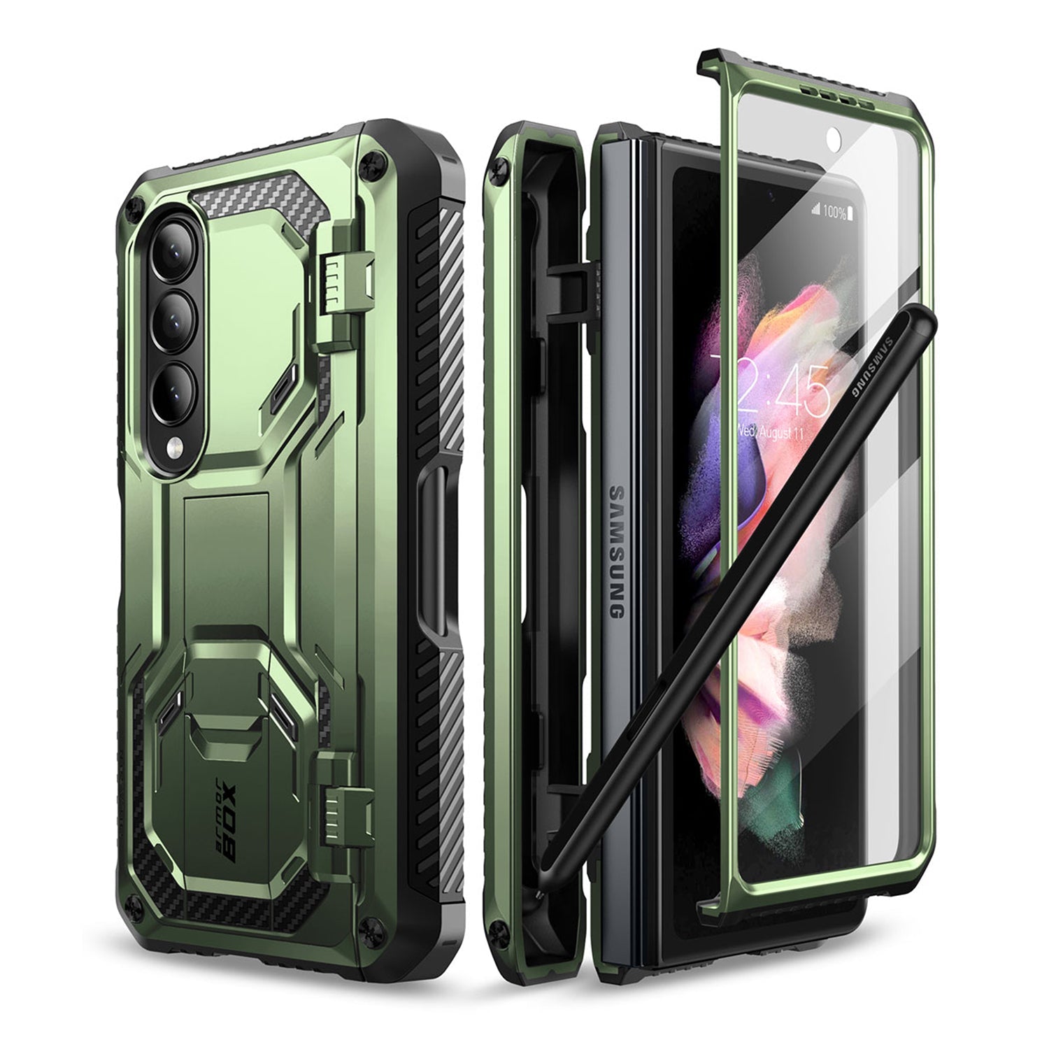 i-Blason Armorbox Series Case for Samsung Galaxy Z Fold 4 5G (2022), Built-in Screen Protector Full-Body Rugged Holster Case Mobile Phone Cases i-Blason Guldan 