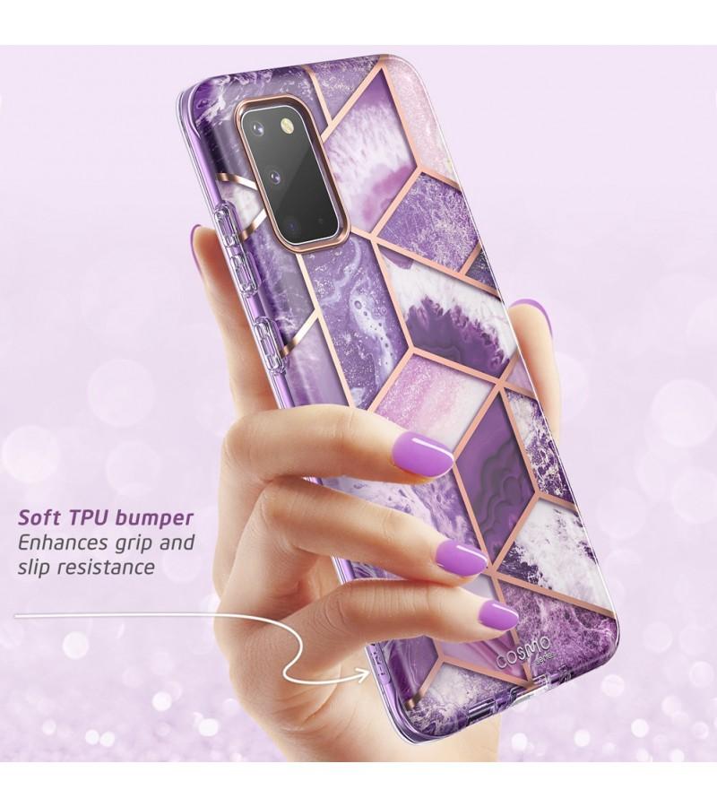 i-Blason Cosmo Series Case for Samsung Galaxy S20(without built-in Screen Protector), Ameth Samsung Case i-Blason 