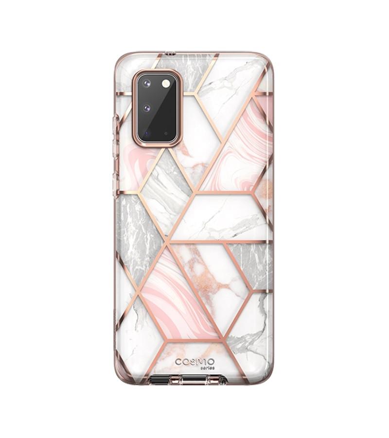 i-Blason Cosmo Series Case for Samsung Galaxy S20(without built-in Screen Protector), Marble Samsung Case i-Blason 