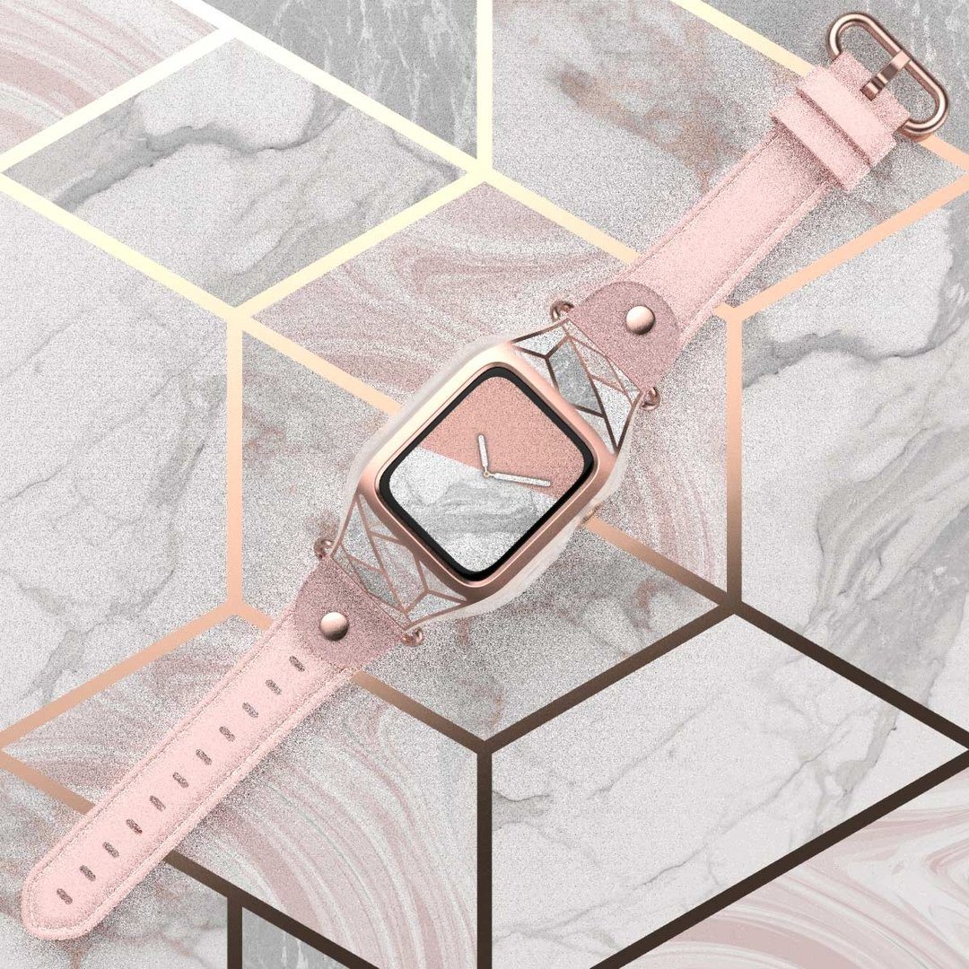 I-Blason Cosmo Wristband Case for Apple Watch 40mm, Marble Apple Watch Band i-Blason 