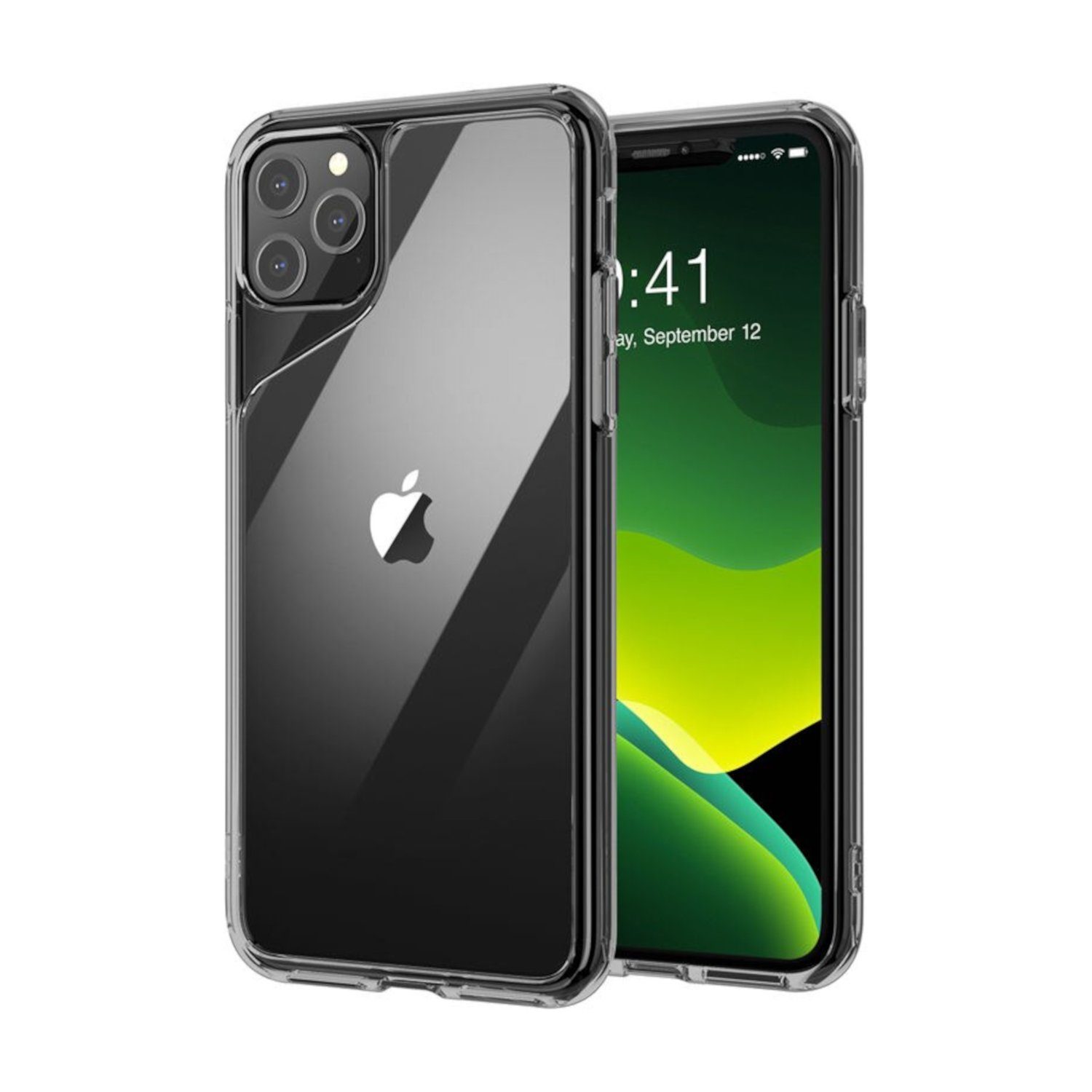 i-Blason Halo Series Scratch-Resistant Case for iPhone 11 Pro 5.8"(2019), Clear/Black iPhone Case i-Blason Clear/Black 