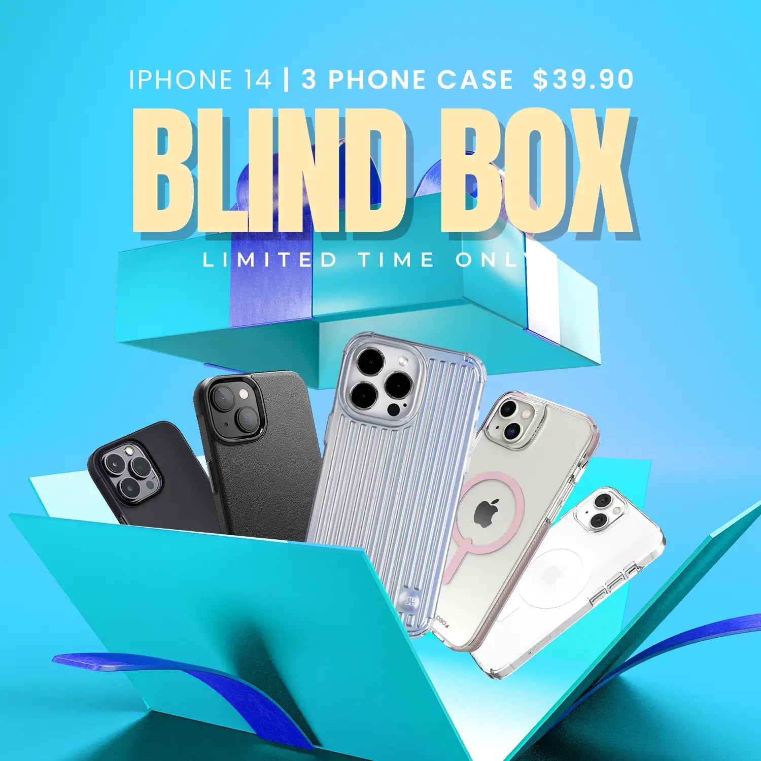 iPhone 14 Series | 3 Cases 39.90 Blind Box