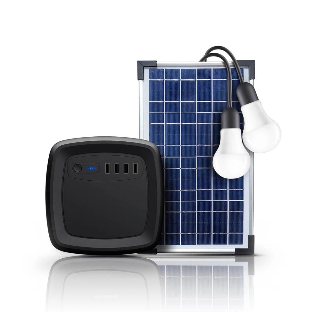 iForway 56Wh Solar Lighting Kits (including 1pc LS06+8W Solar Panel + 1pcs Light Bulb + 1*19V2A Charger) Default iForway 