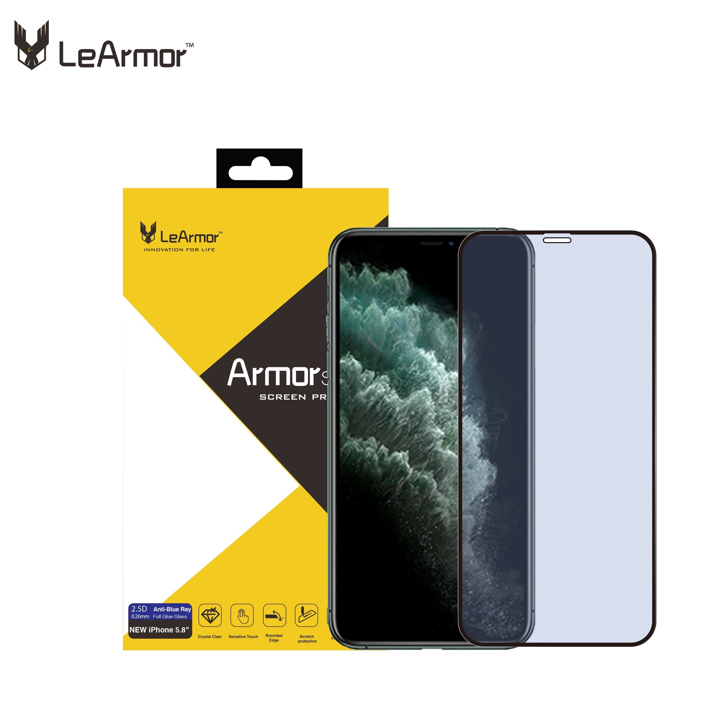LeArmor 2.5D Anti Blue Ray Tempered Glass Screen Protector for iPhone 11 Pro 5.8"(2019) Tempered Glass LeArmor 