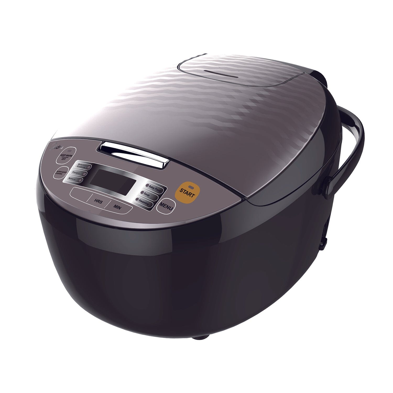 Midea 1.8L Automatic keep warm function Rice Cooker Black,MMR5018 Midea 