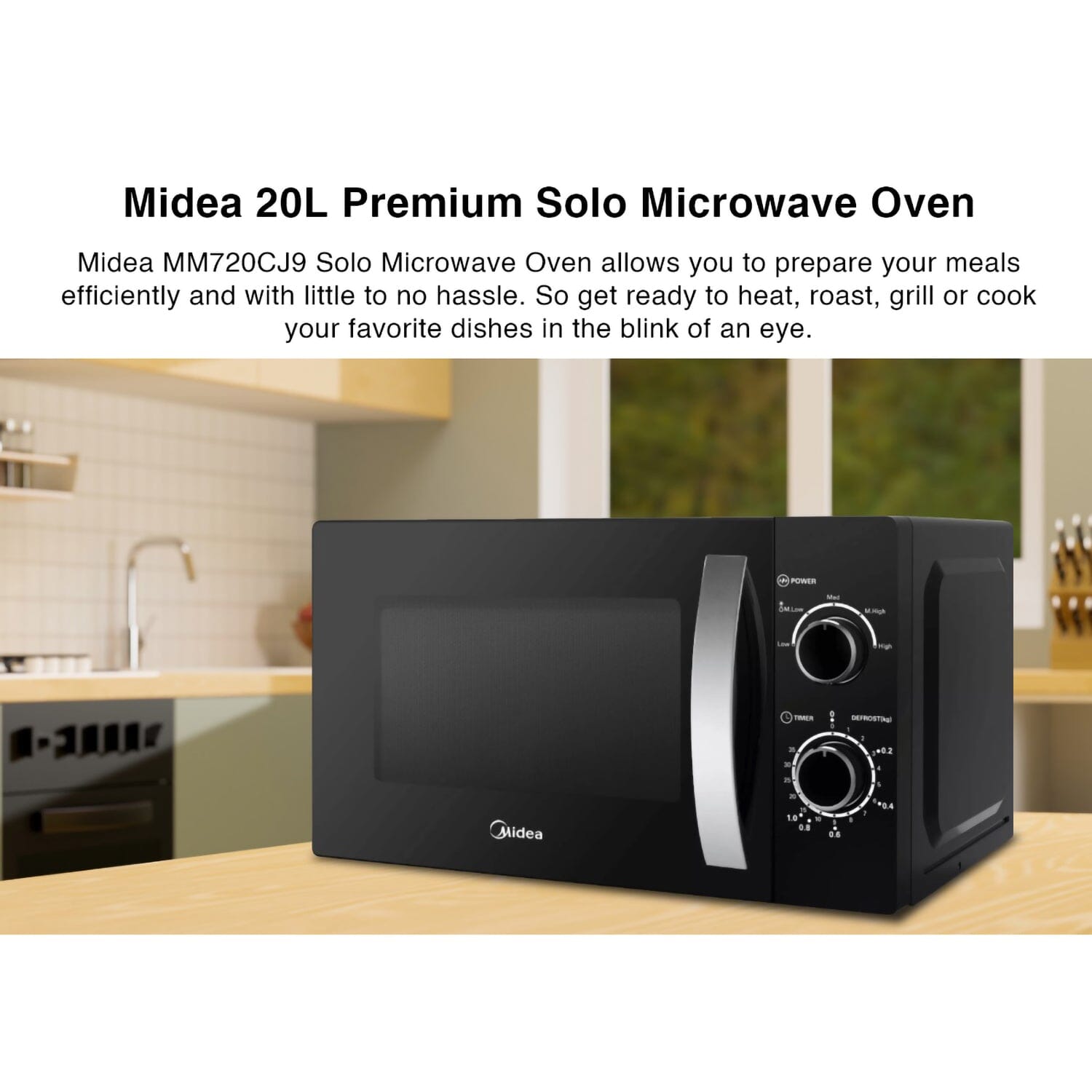 Midea 20L MM720CJ9 Microwave Oven Oven Toshiba 