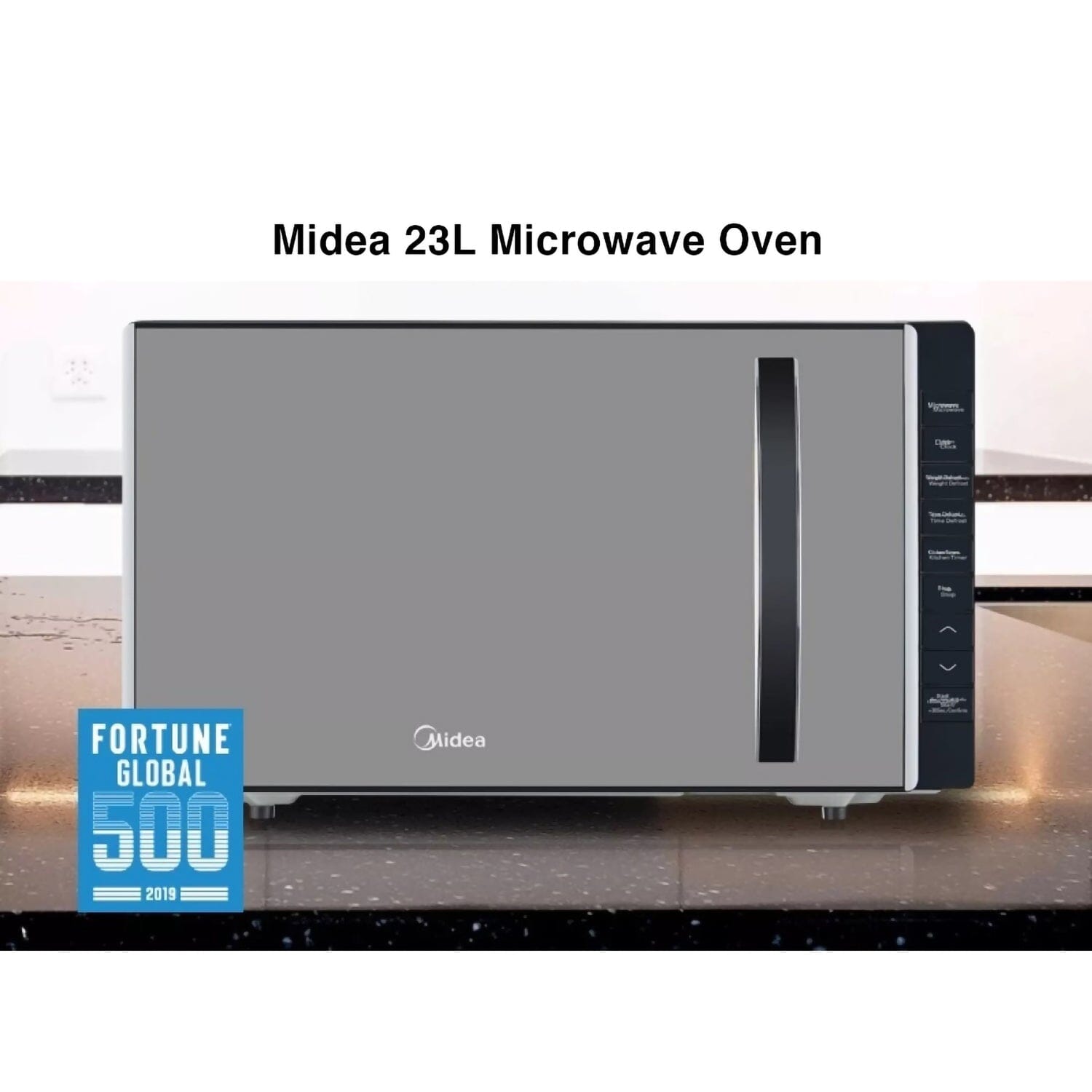 Midea 23L Digital Microwave Oven Black,AM823ABV Midea 