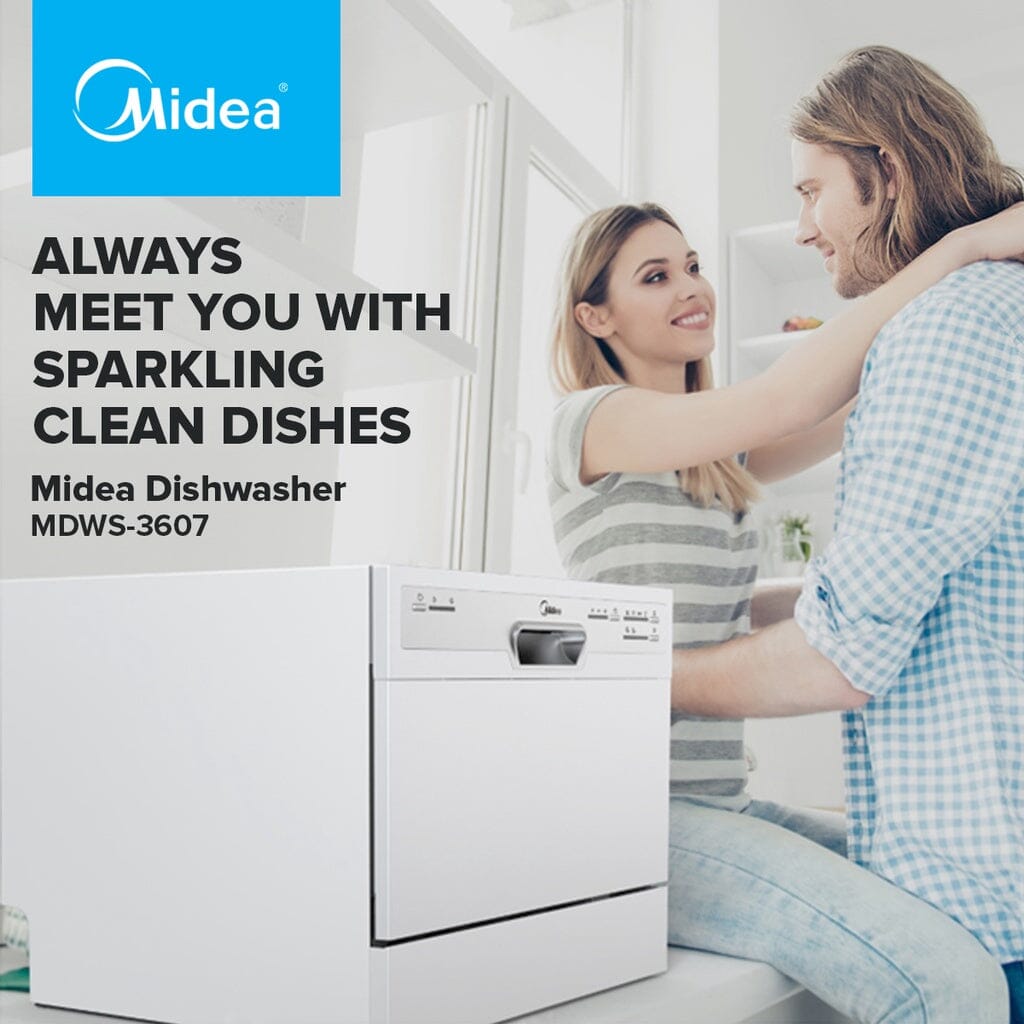 Midea 6L MDWS-3607 Compact Dishwasher Midea 