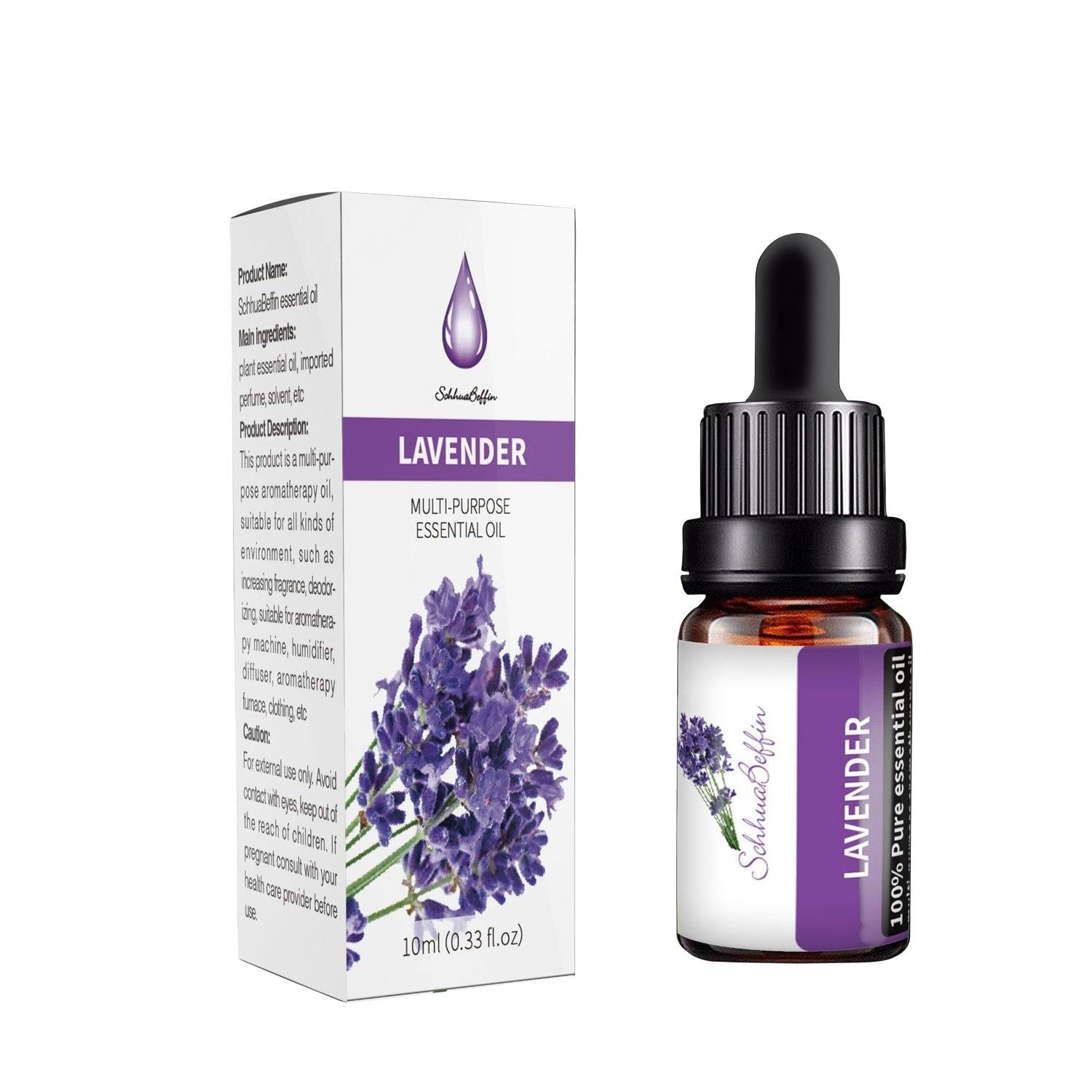 Multi-purpose 10ml Water Soluble Aromatherapy Essential Oil Default OEM Brand Lavender 