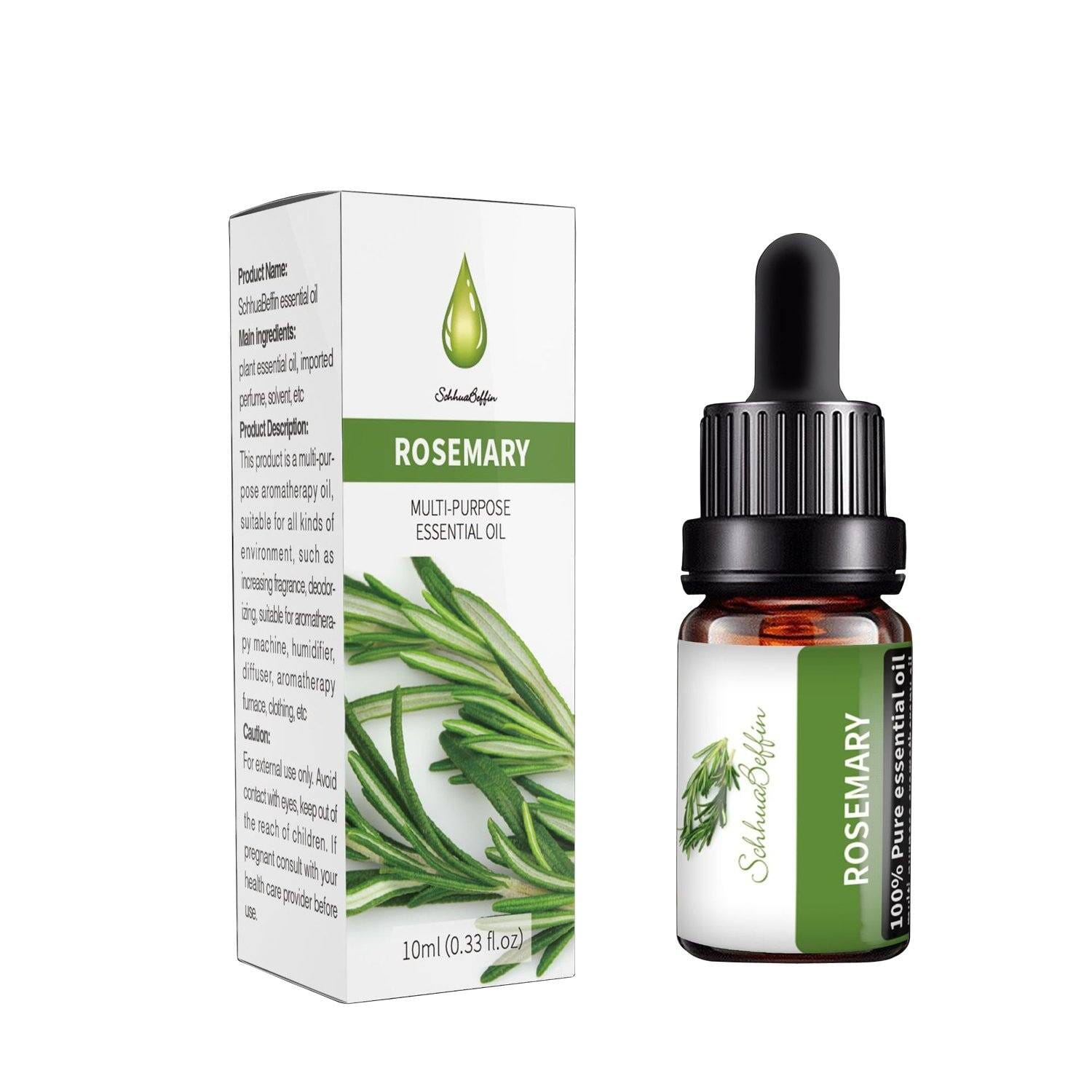 Multi-purpose 10ml Water Soluble Aromatherapy Essential Oil Default OEM Brand Rosemary 