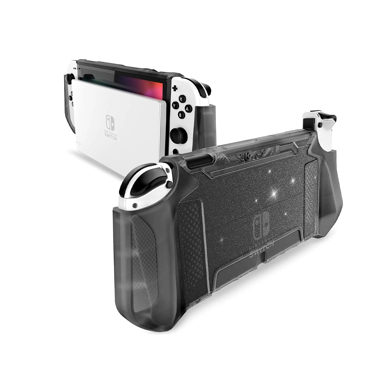 Mumba Blade Series Dockable Protective Grip Case for Nintendo Switch OLED Model (2021) Default Mumba Shadow 