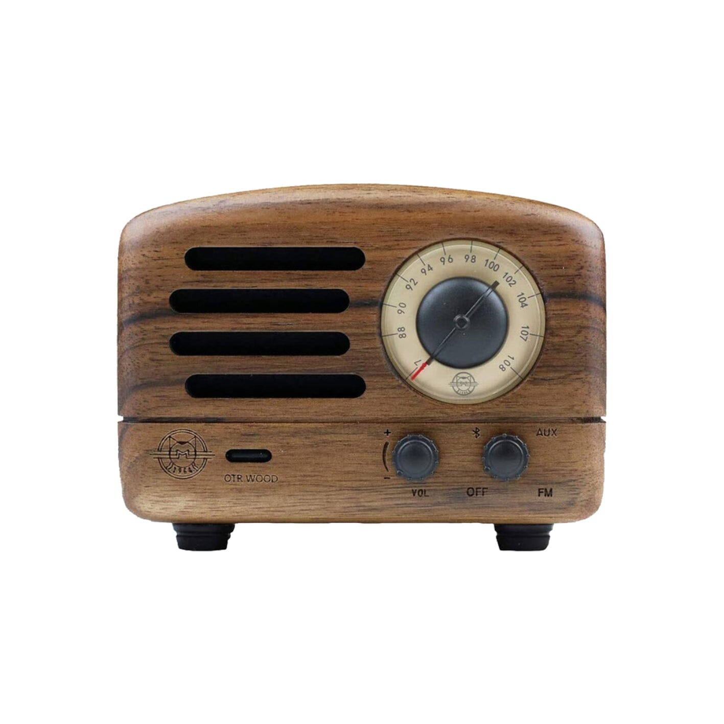 Muzen OTR Portable Retro FM Radio Bluetooth Speaker Muzen 
