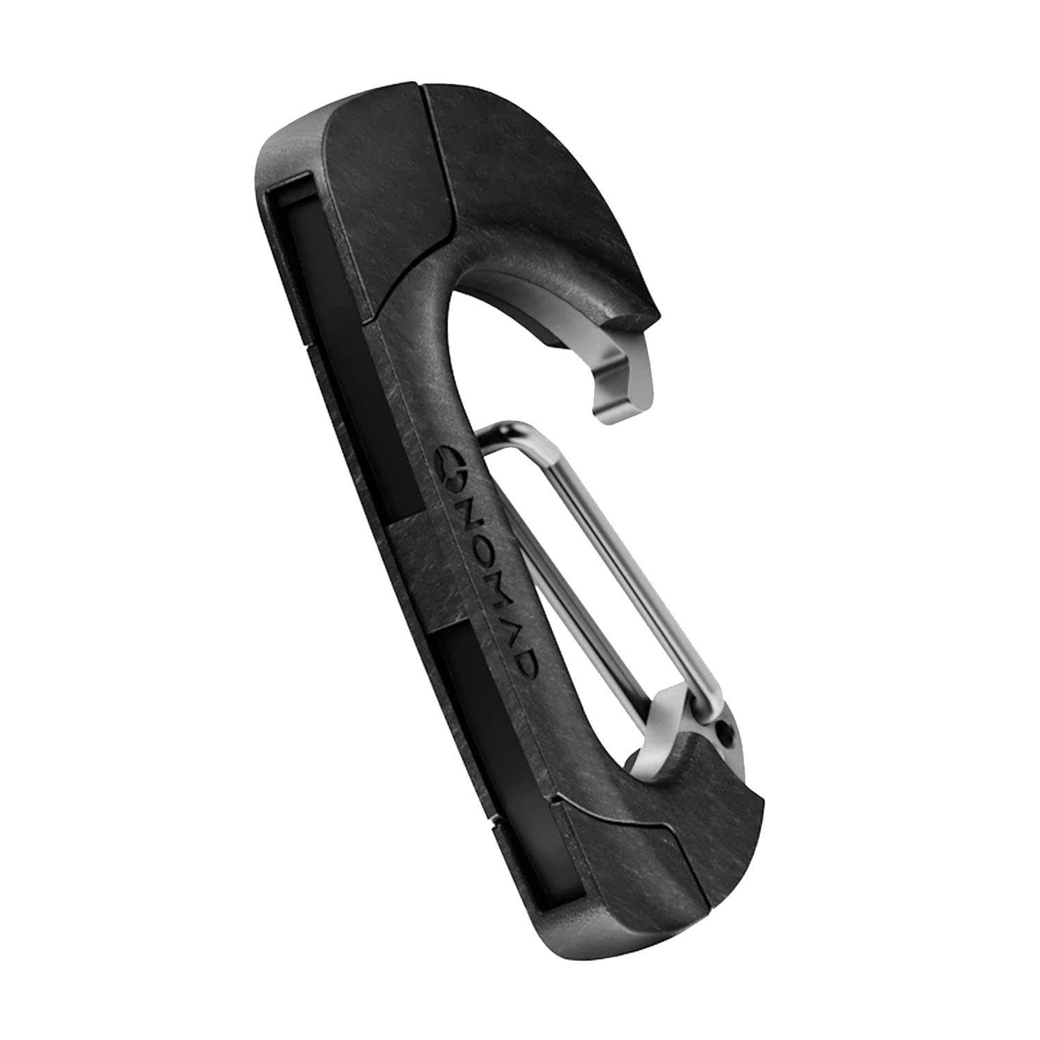 NOMAD Carbon Carabiner with USB-A to Lightning Connector, Black Accessories NOMAD 
