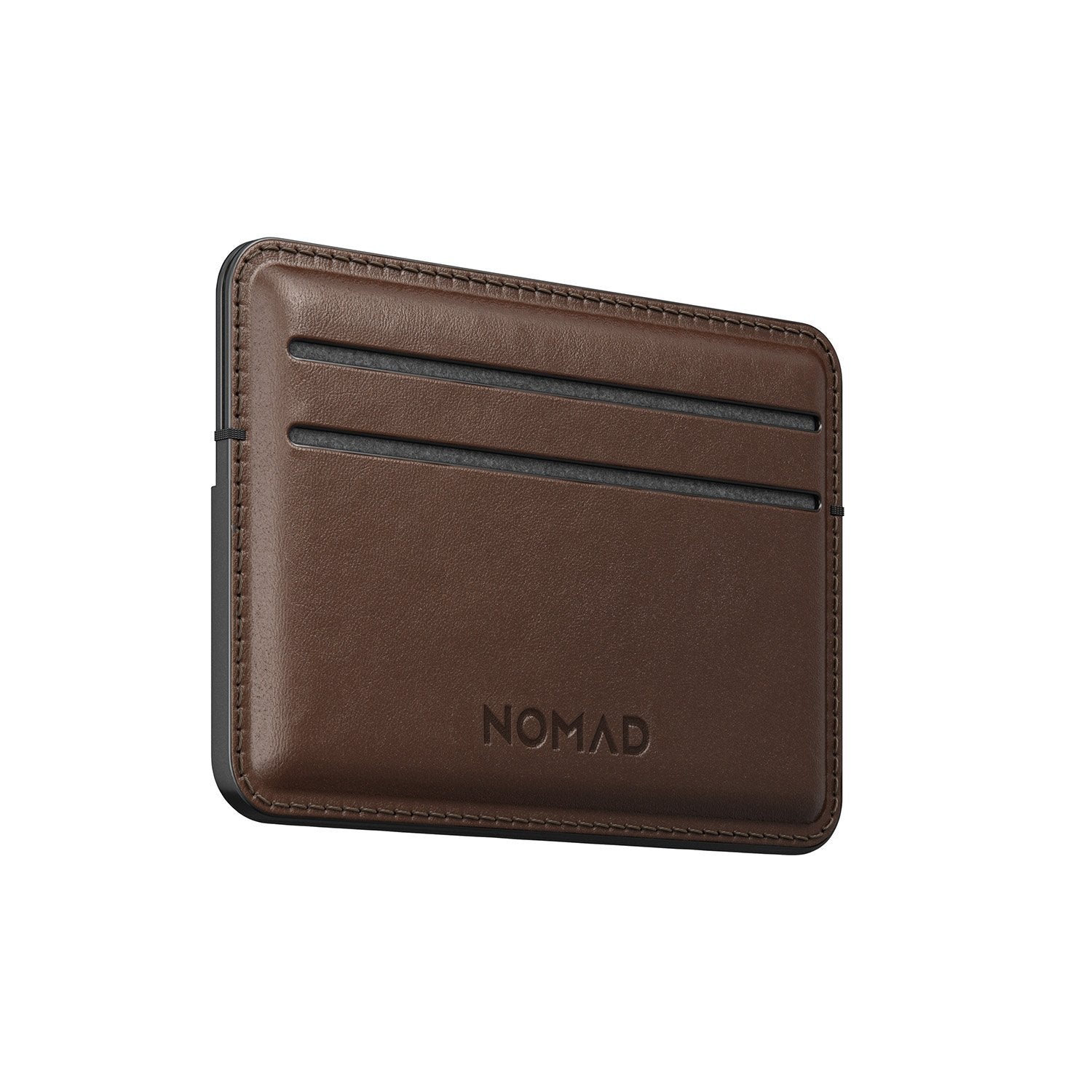 Nomad Horween Leather Card Wallet, Rustic Brown Card Wallet NOMAD 