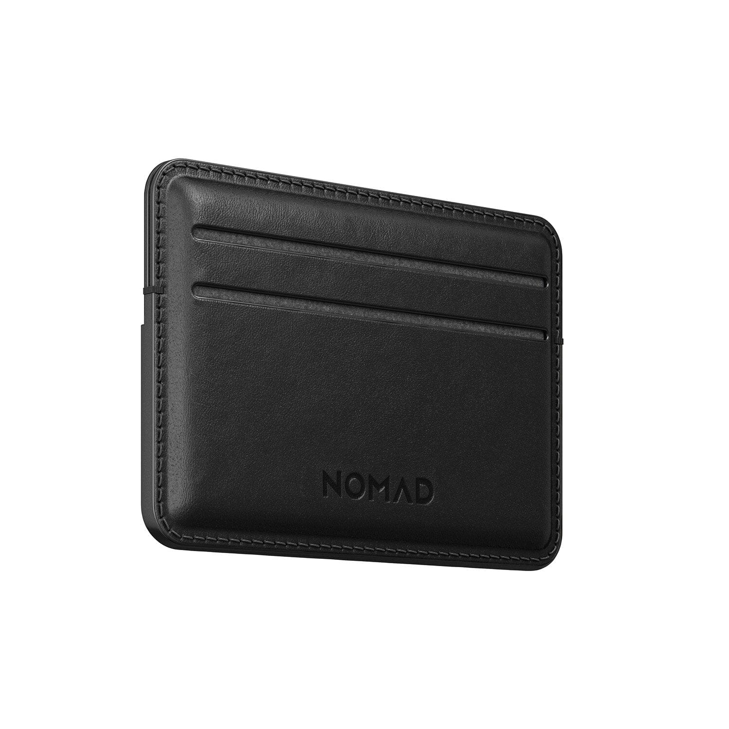 NOMAD Horween Leather Card Wallet, Rustic Brown/Black Wallet NOMAD 