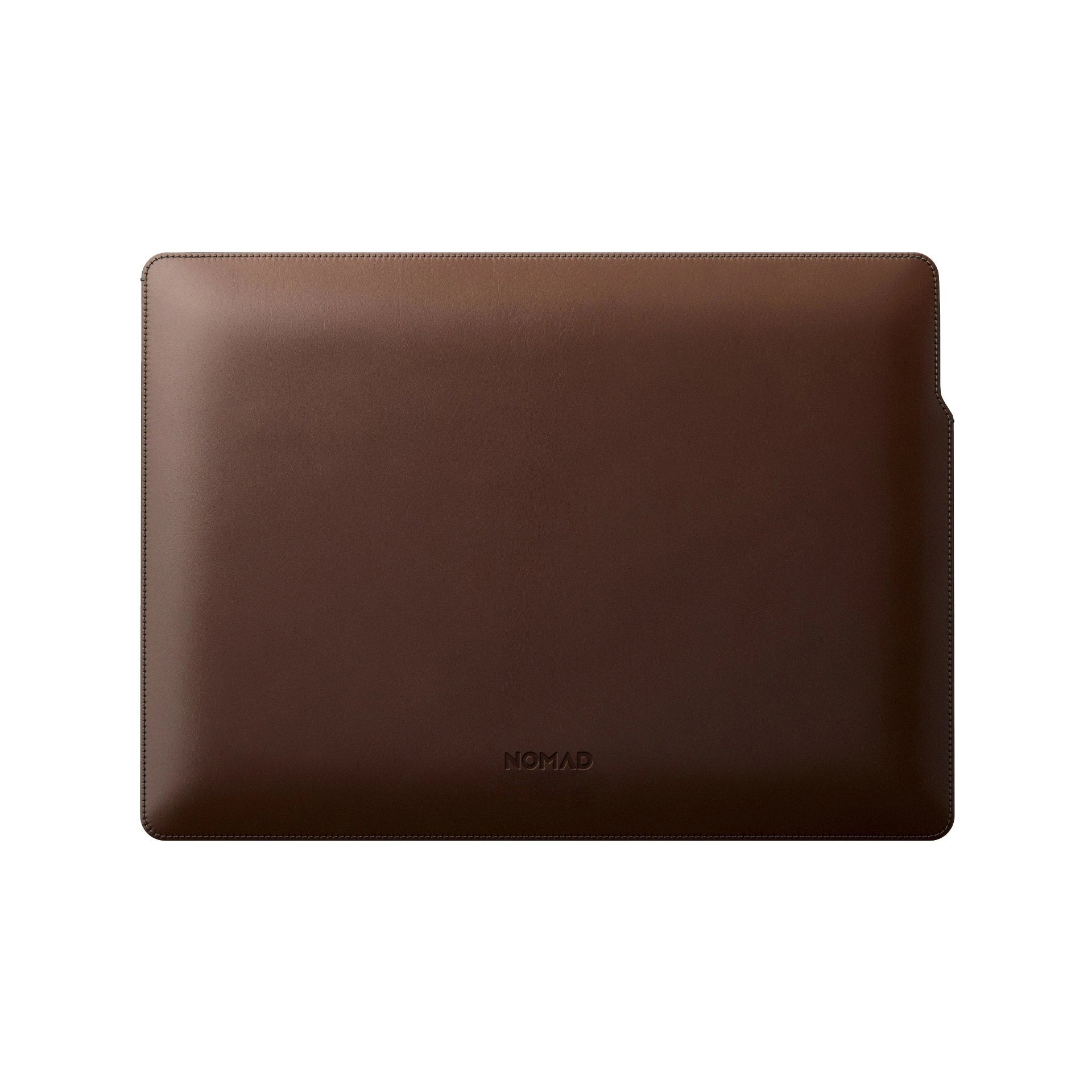 NOMAD Horween Leather Sleeve for MacBook Pro 16", Rustic Brown Default NOMAD 