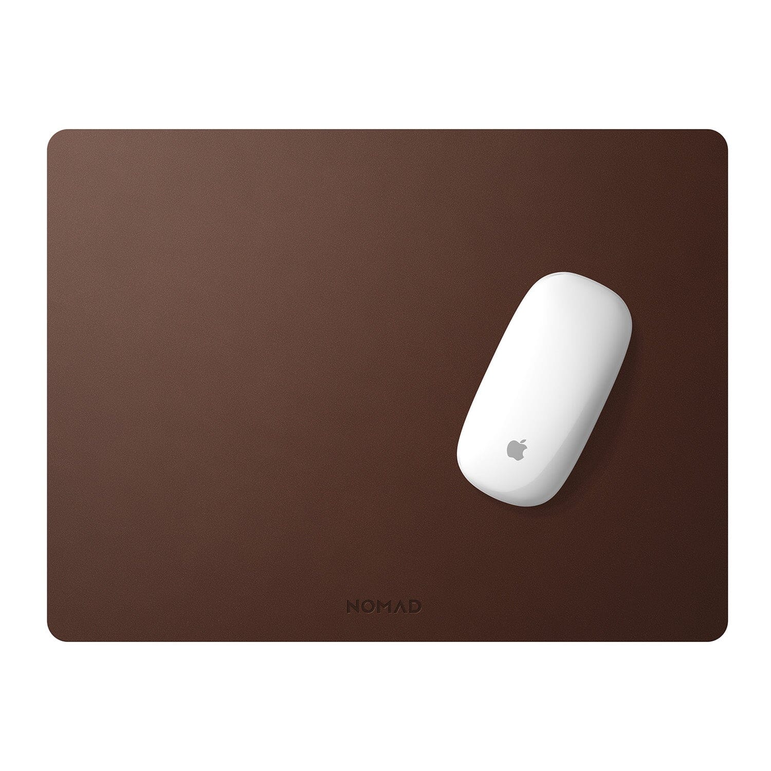 NOMAD Horween® Leather Mousepad 16" NOMAD Rustic Brown 