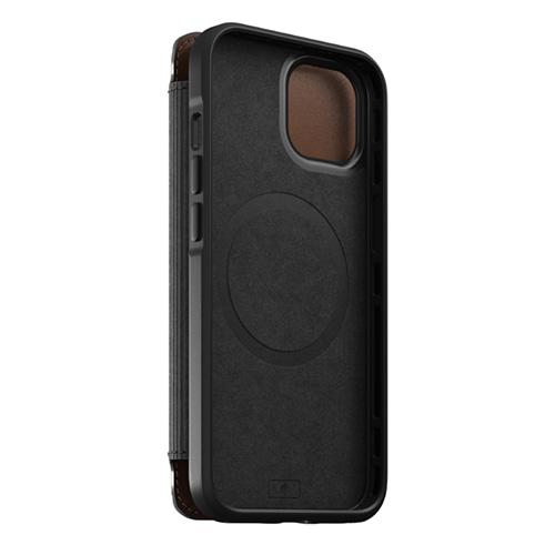 NOMAD Modern Folio Leather MagSafe Case for iPhone 13 6.1"(2021) Default Nomad 
