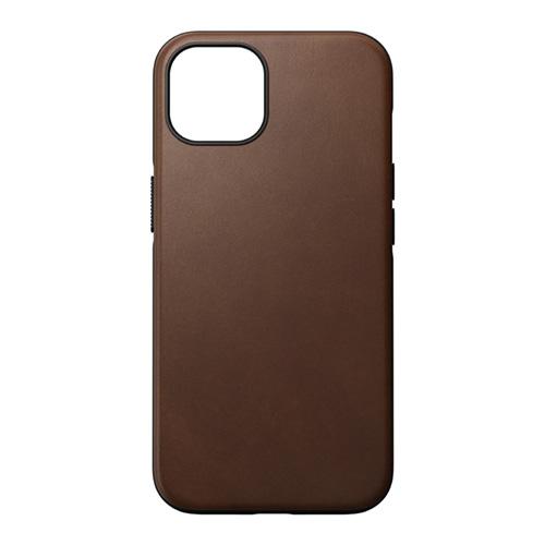 NOMAD Modern Leather MagSafe Case for iPhone 13 6.1"(2021) Default Nomad Rustic Brown 