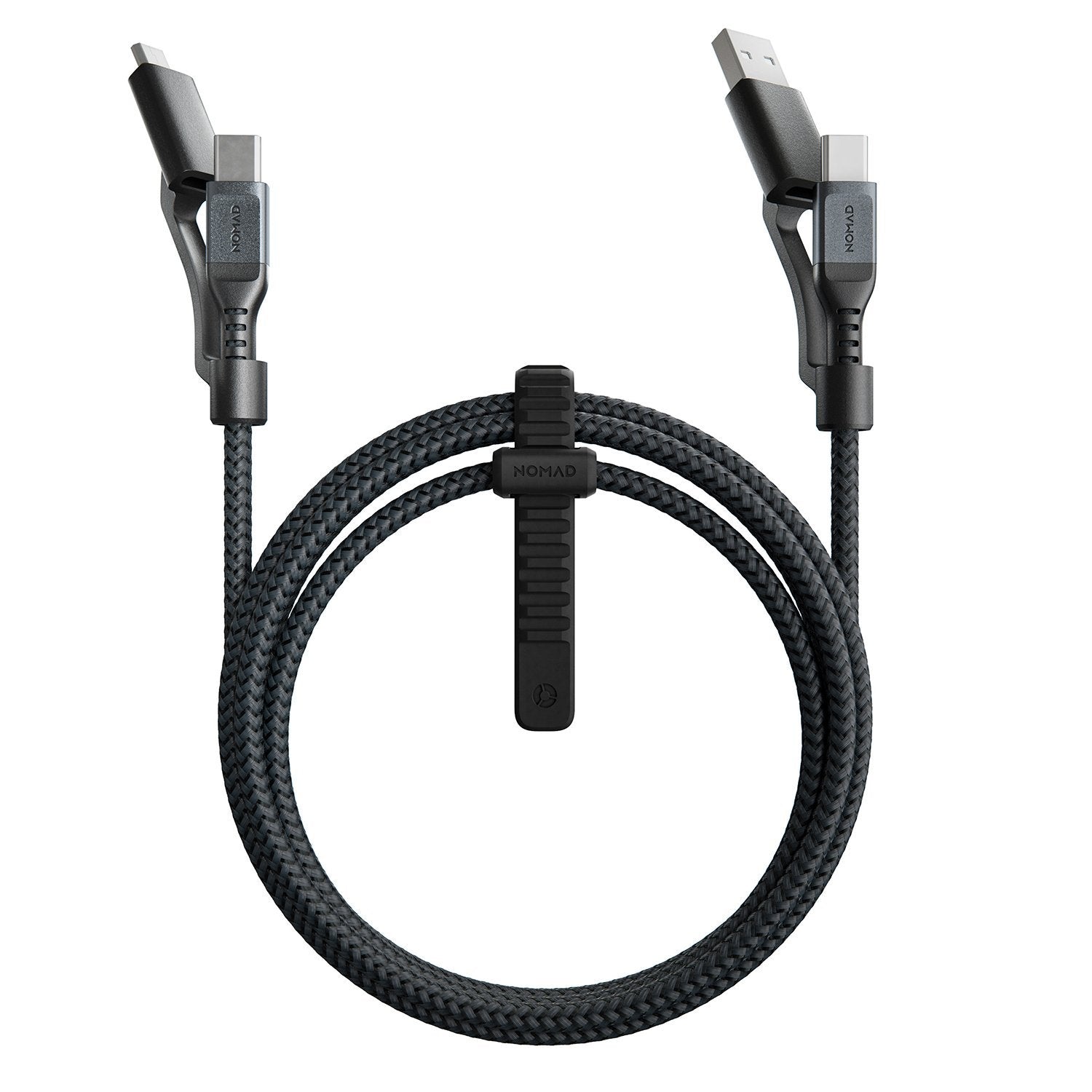 NOMAD Rugged Kevlar USB-C to Universal Cables 1.5M, Black Default NOMAD 