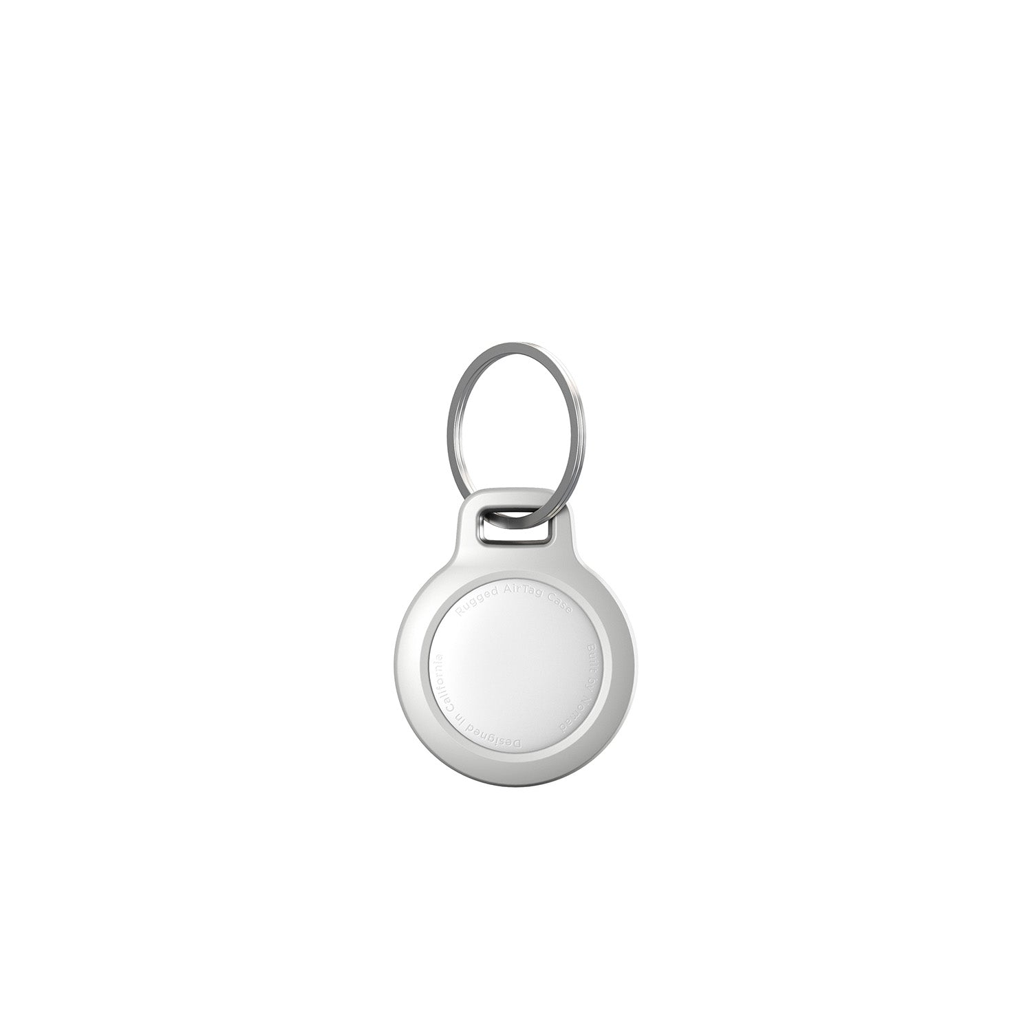 NOMAD Rugged Keychain for AirTag Default NOMAD White 