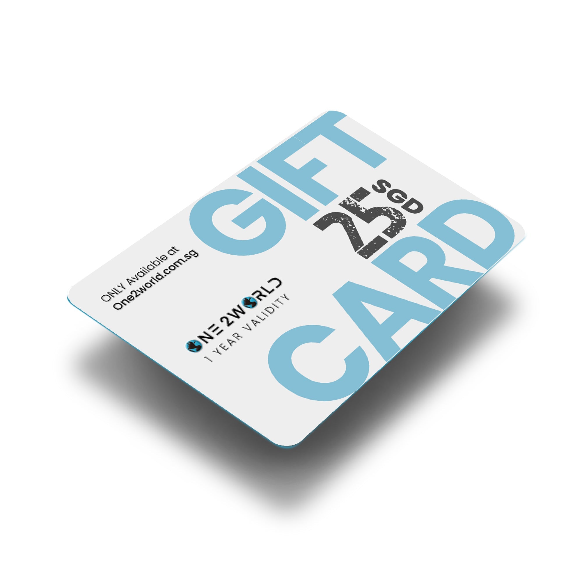 ONE2WORLD GIFT CARD E-Wallet Gift Cards ONE2WORLD $25.00 