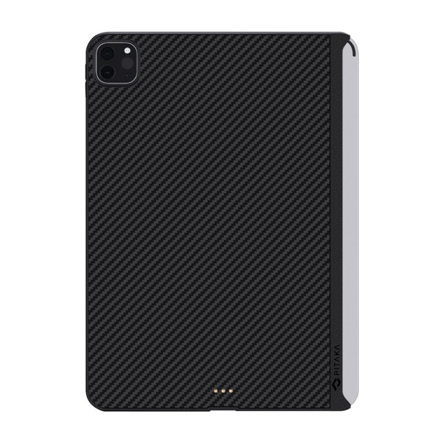 PITAKA Aramid Fiber MagEZ Case for iPad Pro 12.9"(2020), Black/Grey Twill Default PITAKA Default 