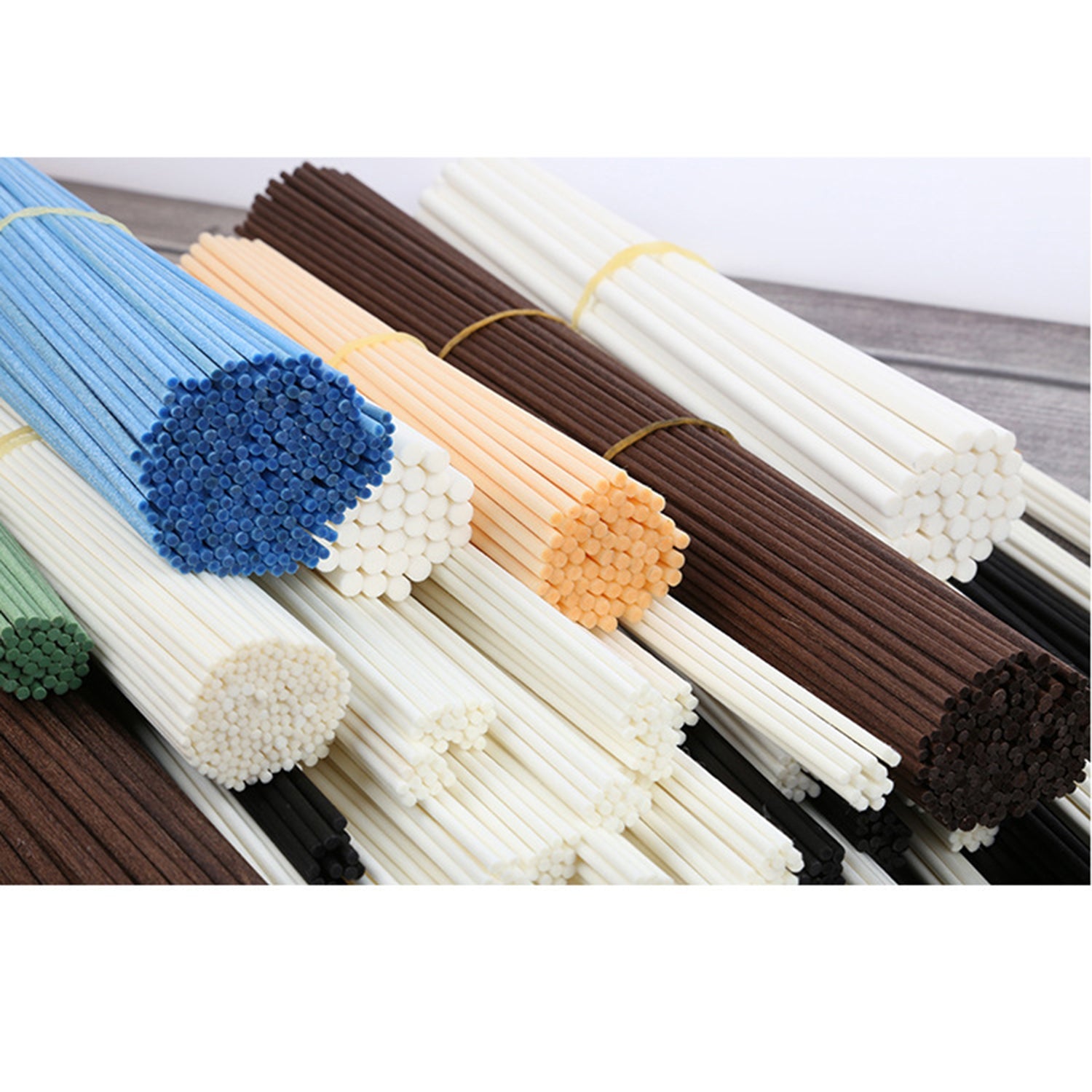 Premium Fibre Reed Sticks for Reed Diffuser Replacement 3*200mm (Pack of 6) Reed Diffuser Accessories OEM 
