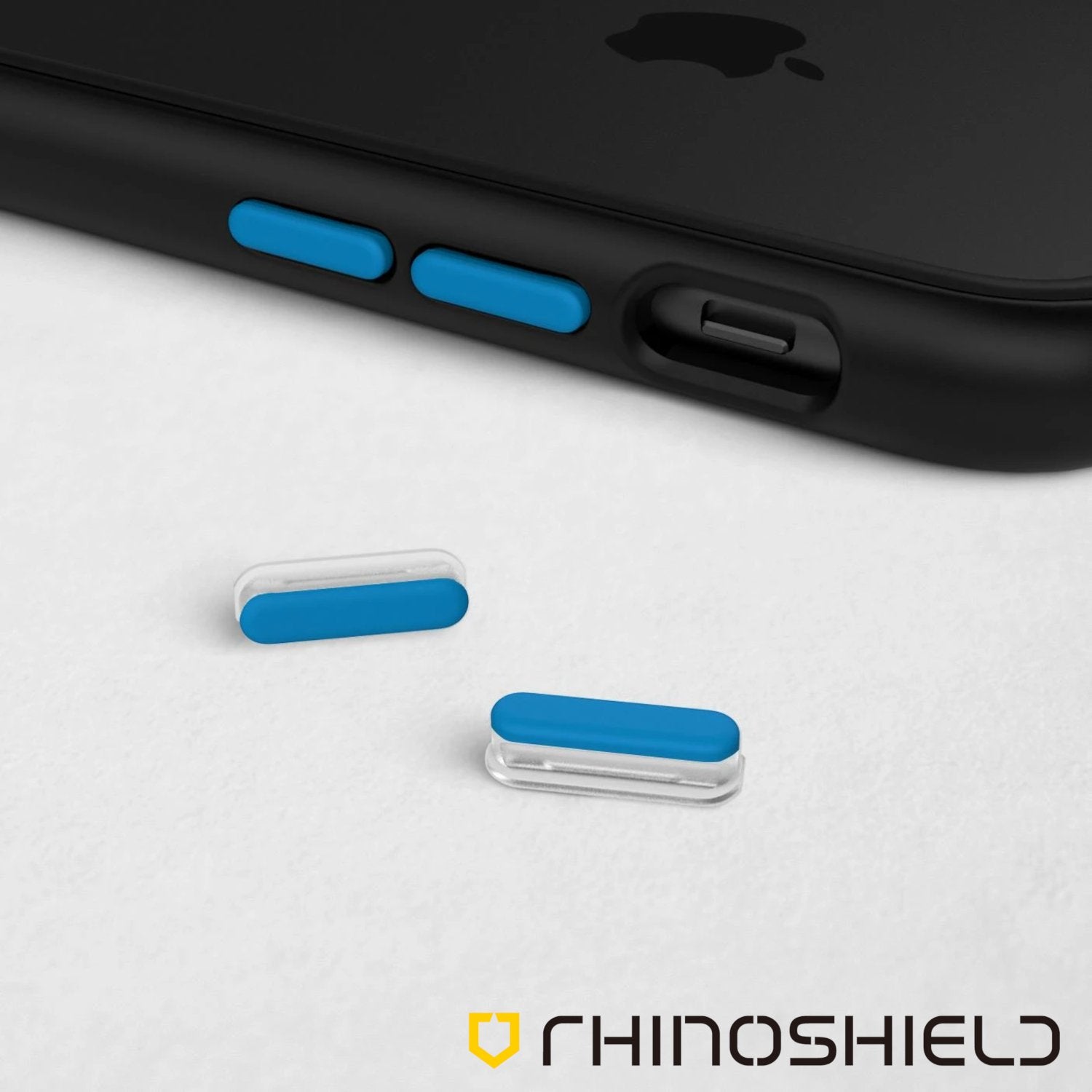 RhinoShield MOD NX Button, Azure Blue Default Rhinoshield Azure Blue 
