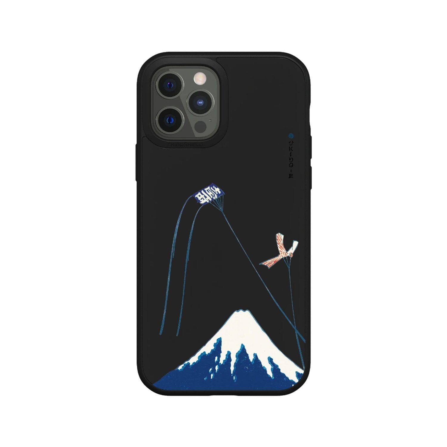 RhinoShield SolidSuit Design Case for iPhone 12 Series (2020) Default RhinoShield iPhone 12 Pro Max 6.7" Black/Mount Fuji 