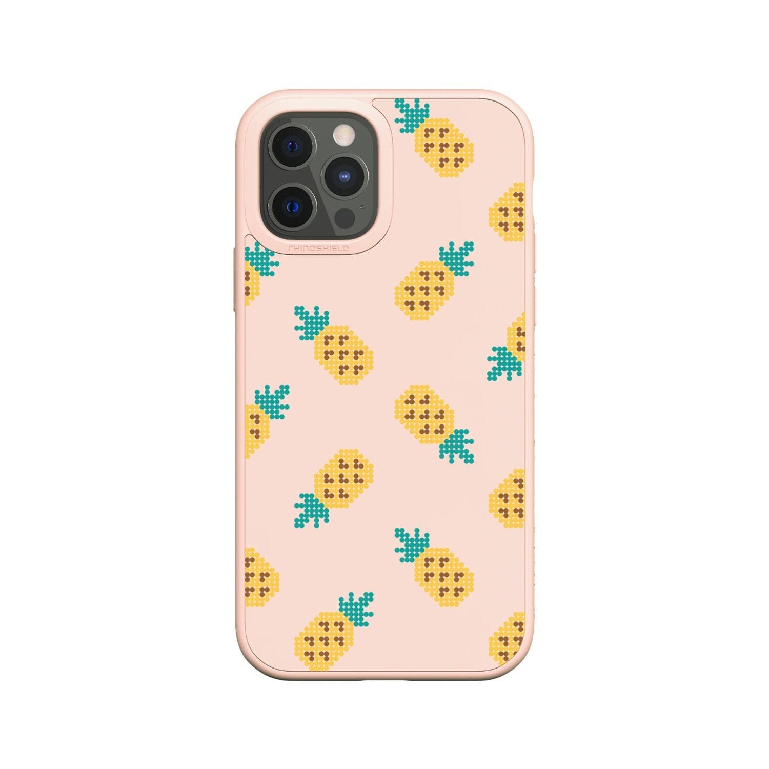 RhinoShield SolidSuit Design Case for iPhone 12 Series (2020) Default RhinoShield iPhone 12 Pro Max 6.7" Pink/I Have A Pineapple 