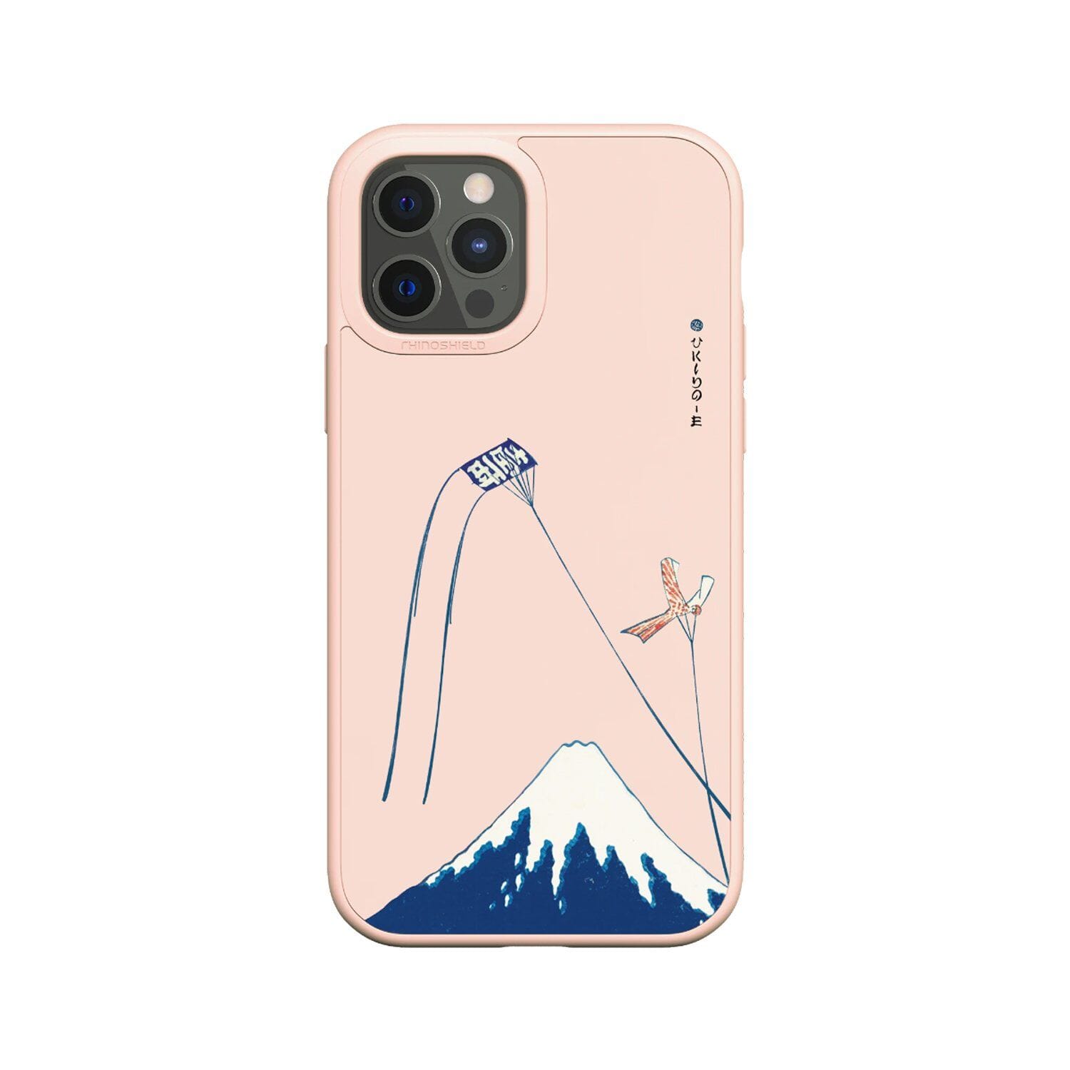 RhinoShield SolidSuit Design Case for iPhone 12 Series (2020) Default RhinoShield iPhone 12 Pro Max 6.7" Pink/Mount Fuji 