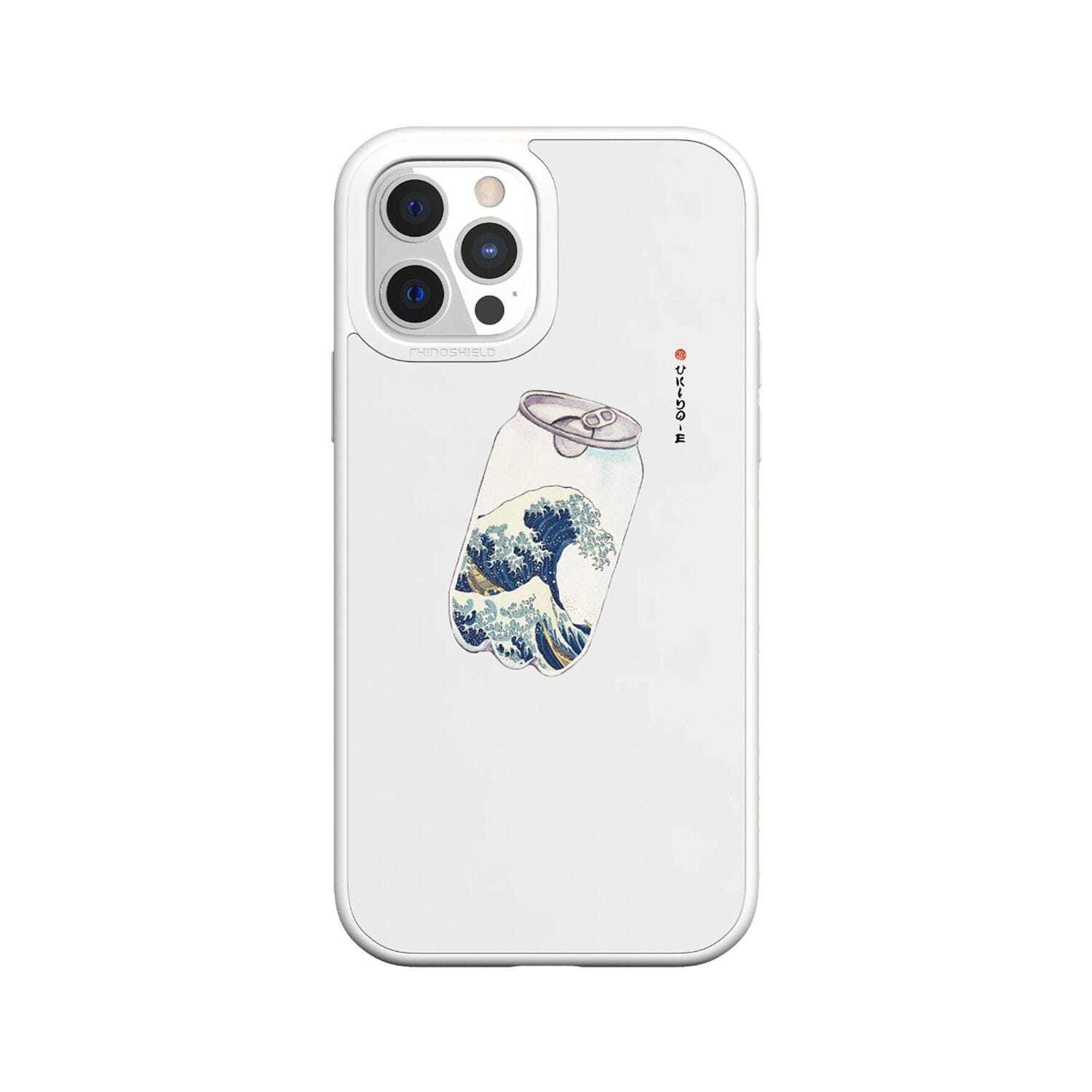 RhinoShield SolidSuit Design Case for iPhone 12 Series (2020) Default RhinoShield iPhone 12 Pro Max 6.7" White/Micro Tribe 