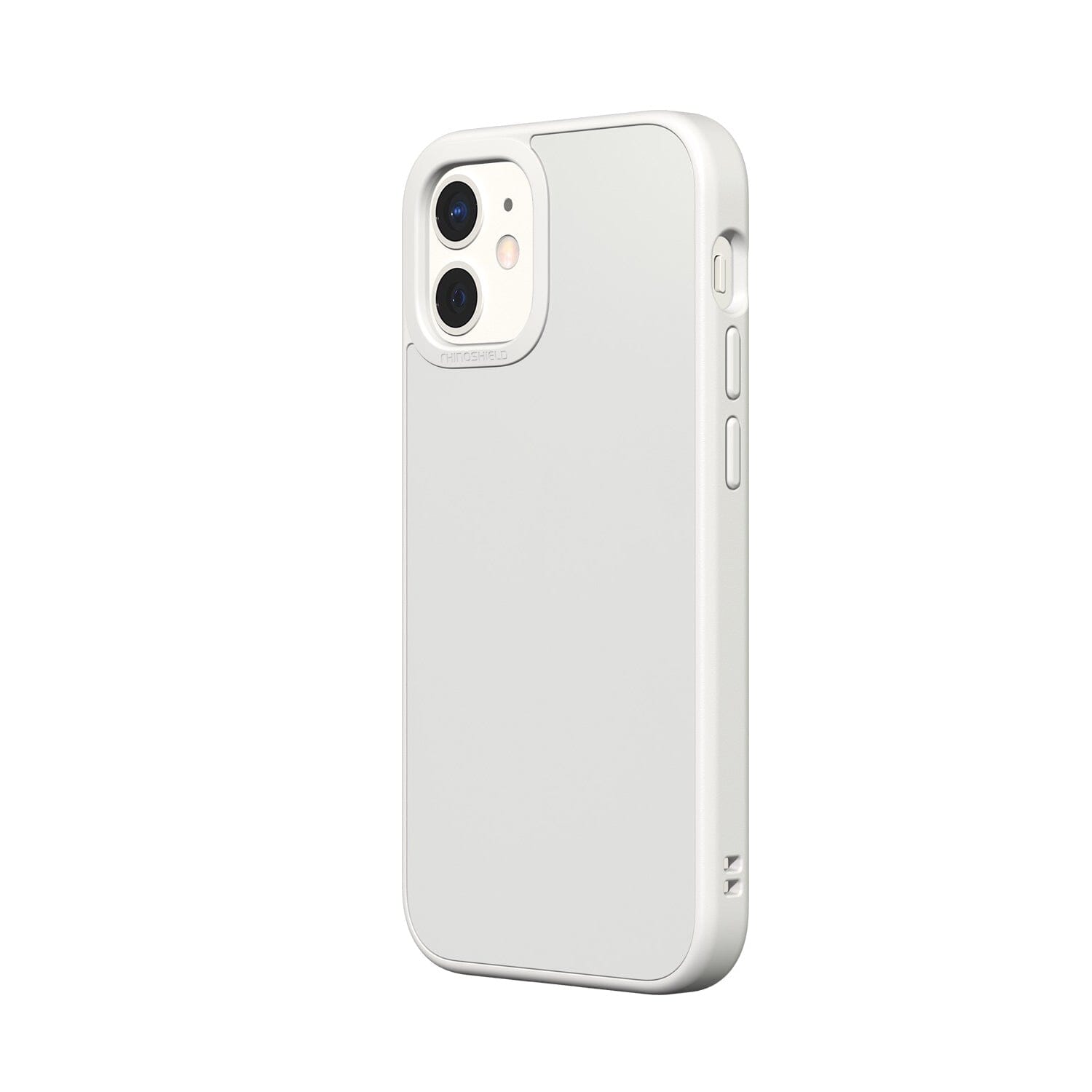 RhinoShield SolidSuit Protective Case with Premium Finish for iPhone 12 Series (2020) iPhone 12 Series RhinoShield iPhone 12 mini 5.4" Classic White 
