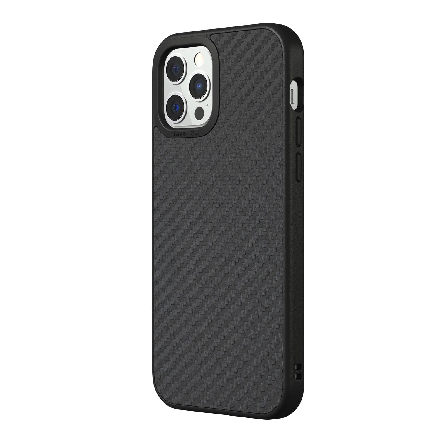 RhinoShield SolidSuit Protective Case with Premium Finish for iPhone 12 Series (2020) iPhone 12 Series RhinoShield iPhone 12 Pro Max 6.7" Carbon Fiber 