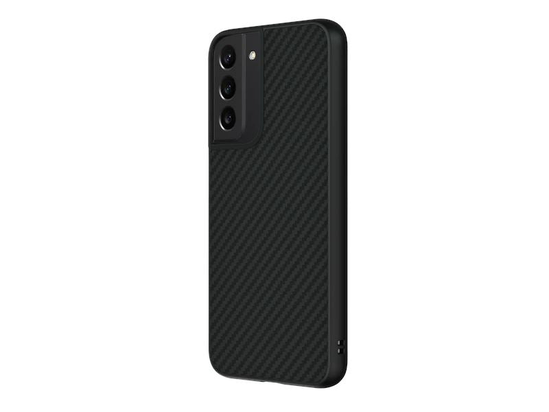 RhinoShield SolidSuit Protective Case with Premium Finish for Samsung Galaxy S22 Series Samsung S22 Series RhinoShield Carbon Fiber Samsung Galaxy S22 Plus 