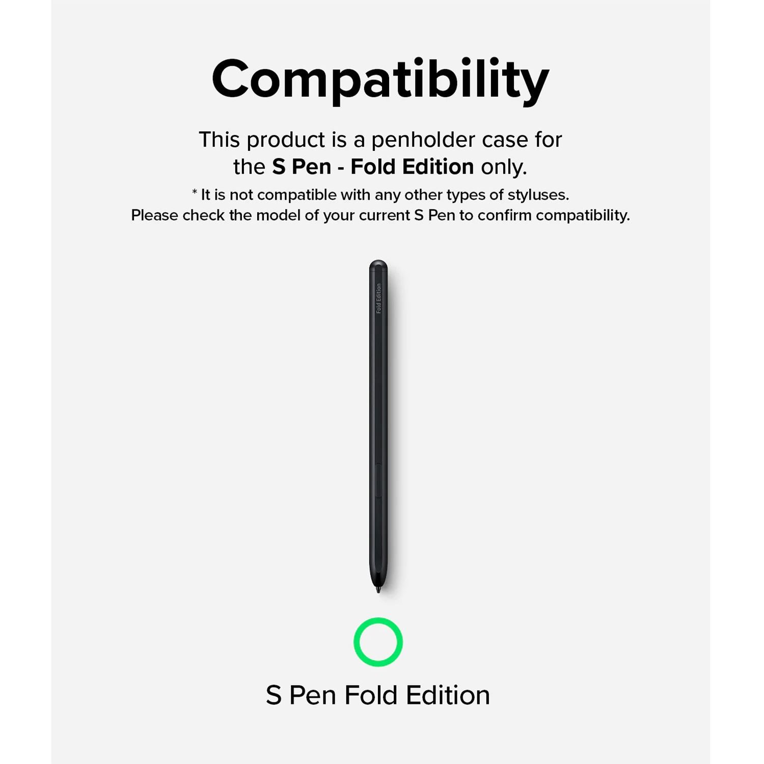 Ringe Slim Pen Case for S-Pen Fold Edition ONE2WORLD 