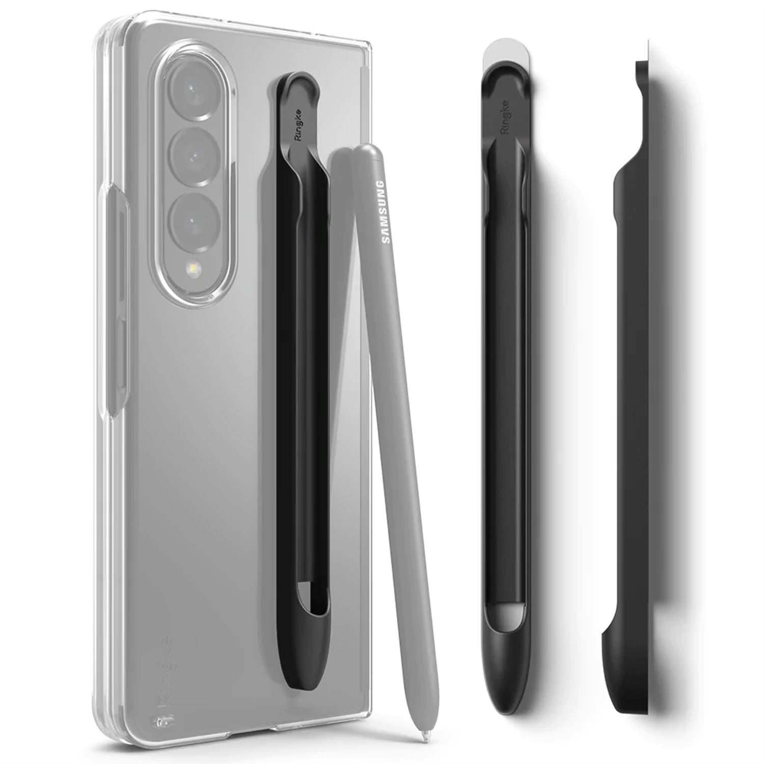Ringe Slim Pen Case for S-Pen Fold Edition ONE2WORLD Black 