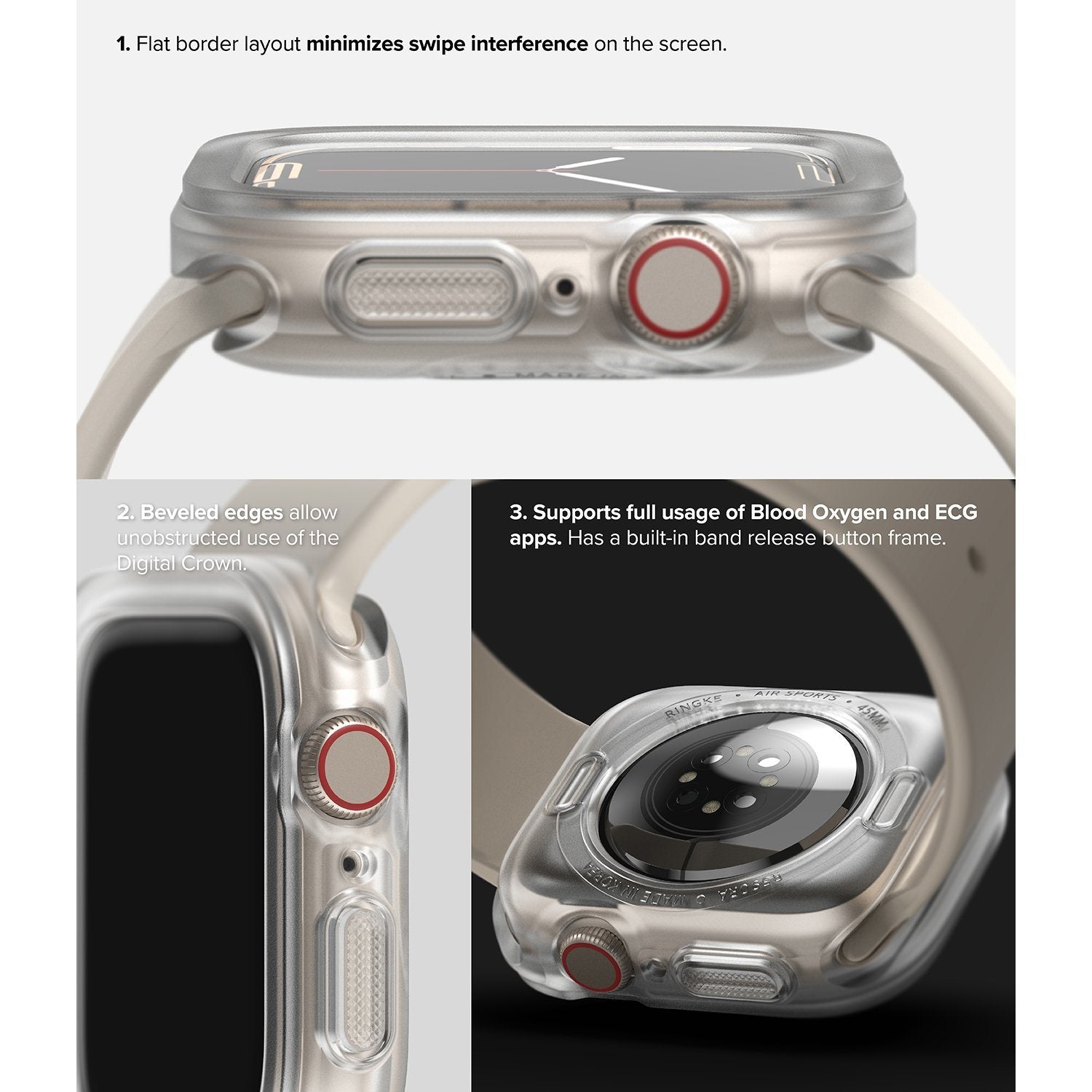Ringke Air Sports for Apple Watch Series 7 41mm Default Ringke 
