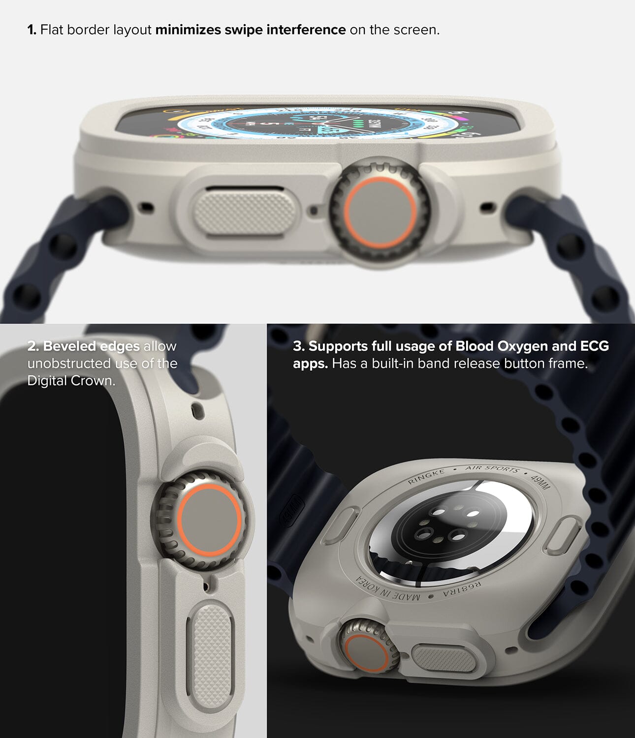 Ringke Air Sports for Apple Watch Ultra 49mm ONE2WORLD 