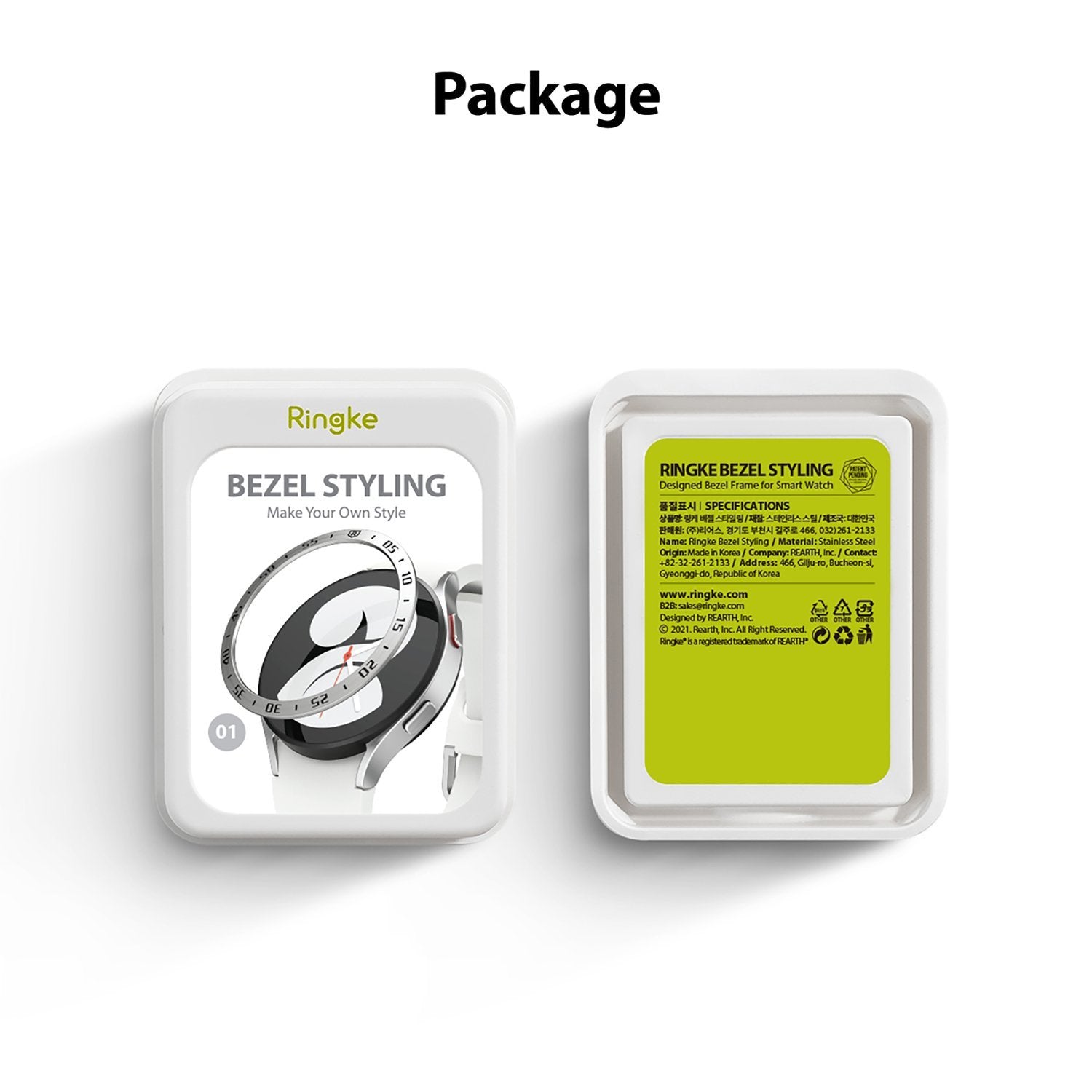 Ringke BEZEL STYLING for Galaxy Watch 4 44mm Default Ringke 